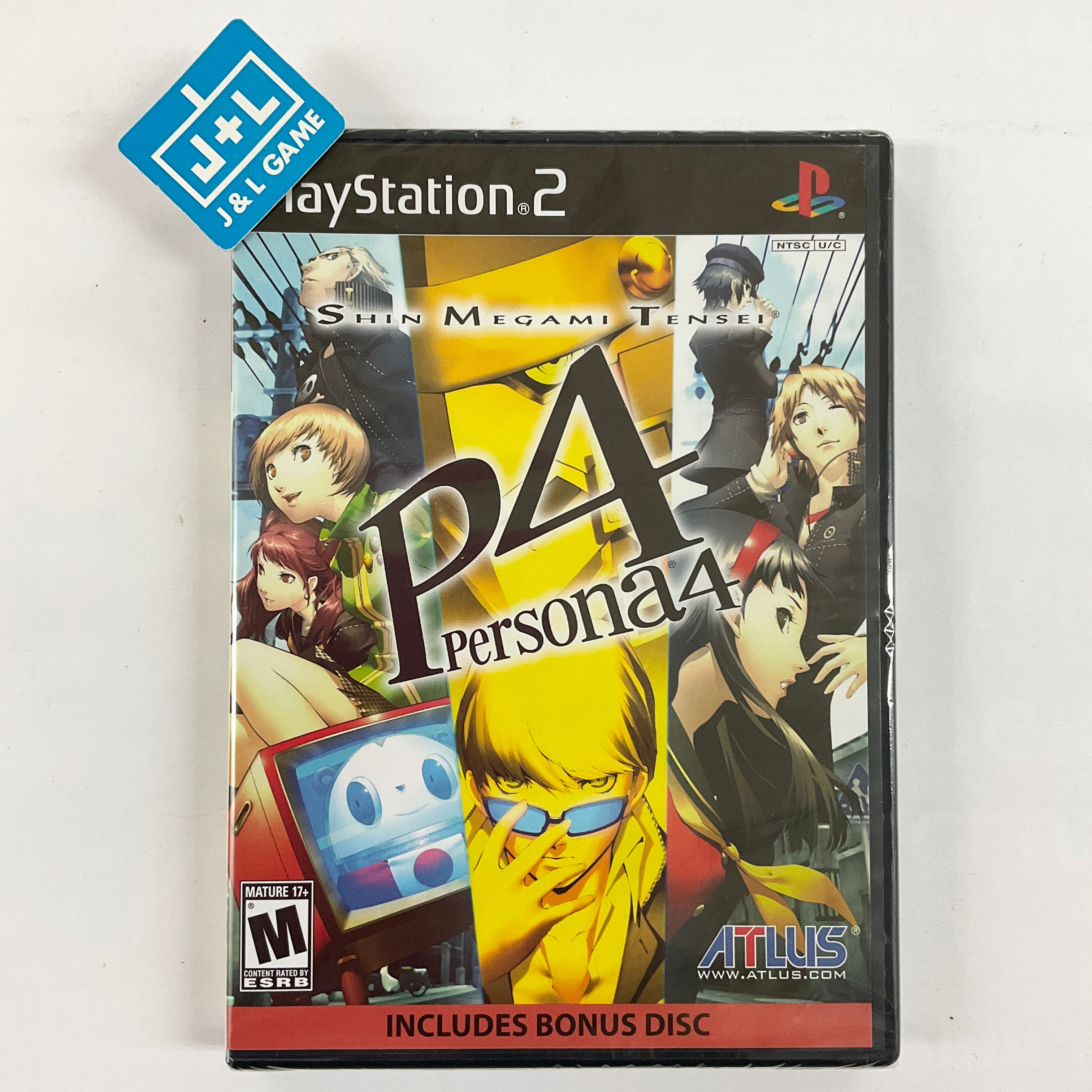 Shin Megami Tensei: Persona 4 - (PS2) PlayStation 2 Video Games Atlus   