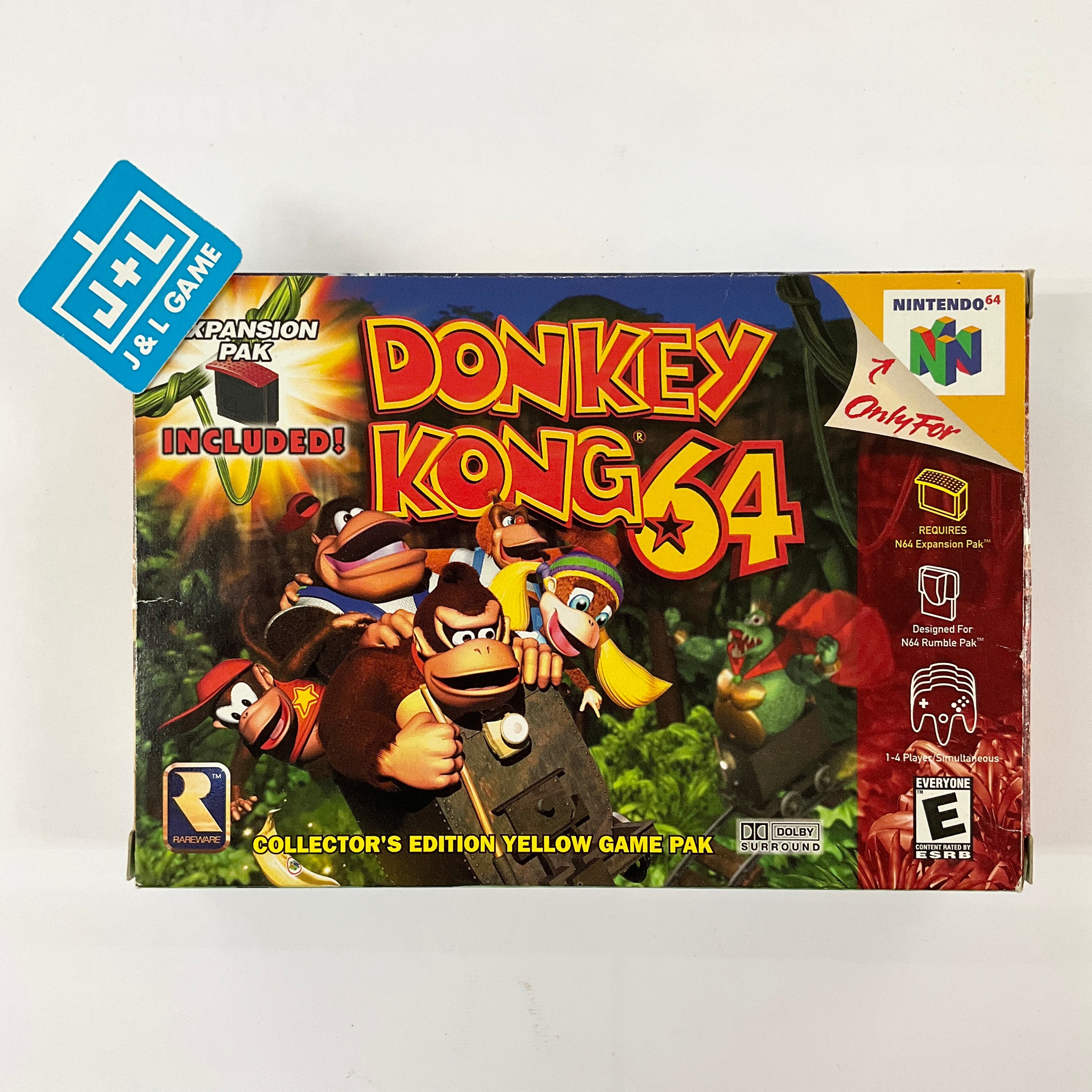 Donkey Kong 64 - (N64) Nintendo 64 [Pre-Owned] Video Games Nintendo   