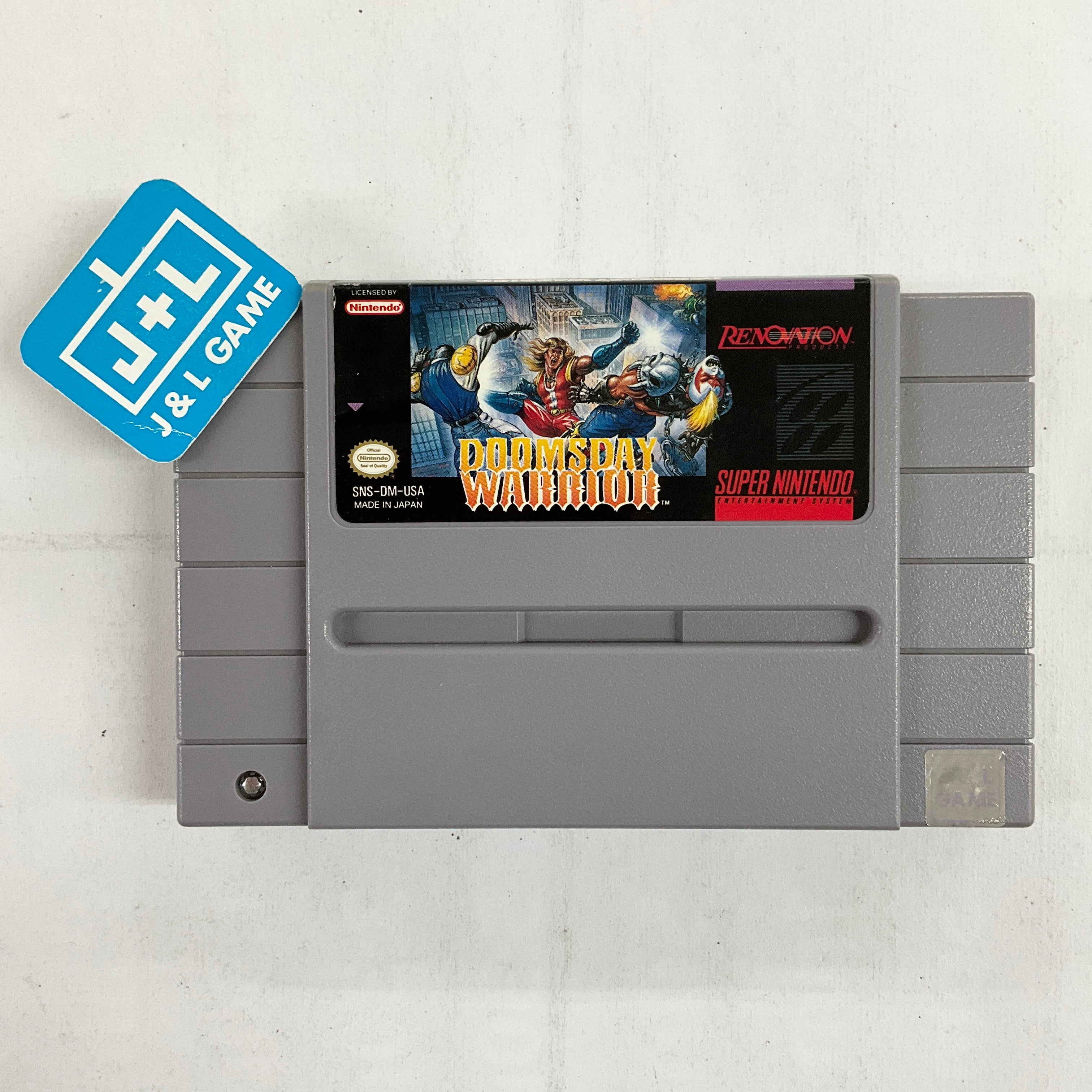 Doomsday Warrior - (SNES) Super Nintendo [Pre-Owned] Video Games Renovation   