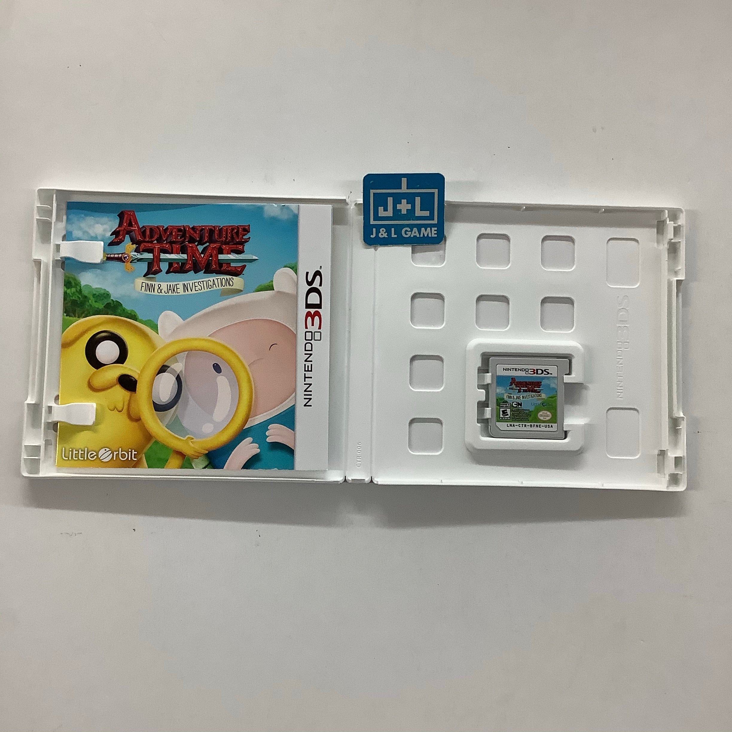 Adventure Time: Finn and Jake Investigations - Nintendo 3DS [Pre-Owned] Video Games Little Orbit   