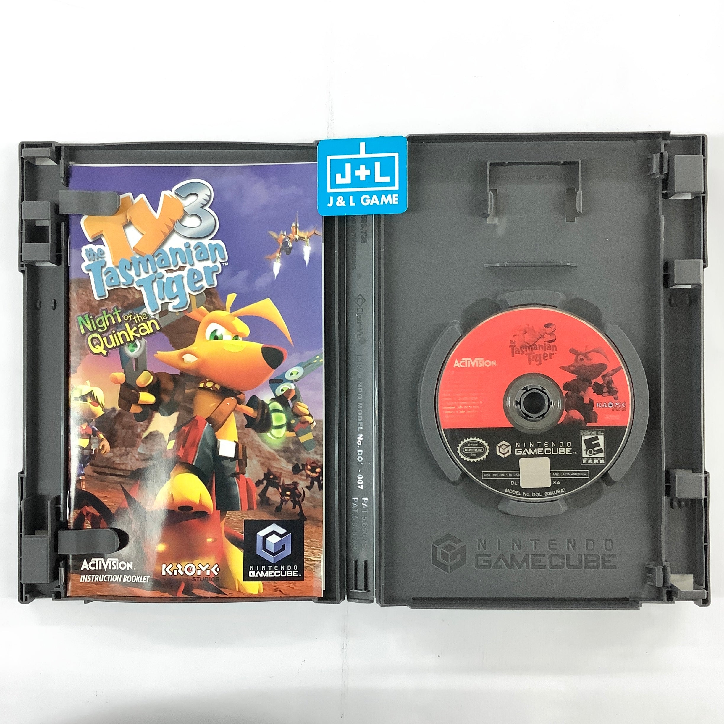 Ty the Tasmanian Tiger 3: Night of the Quinkan - (GC) GameCube [Pre-Owned] Video Games Activision Value   