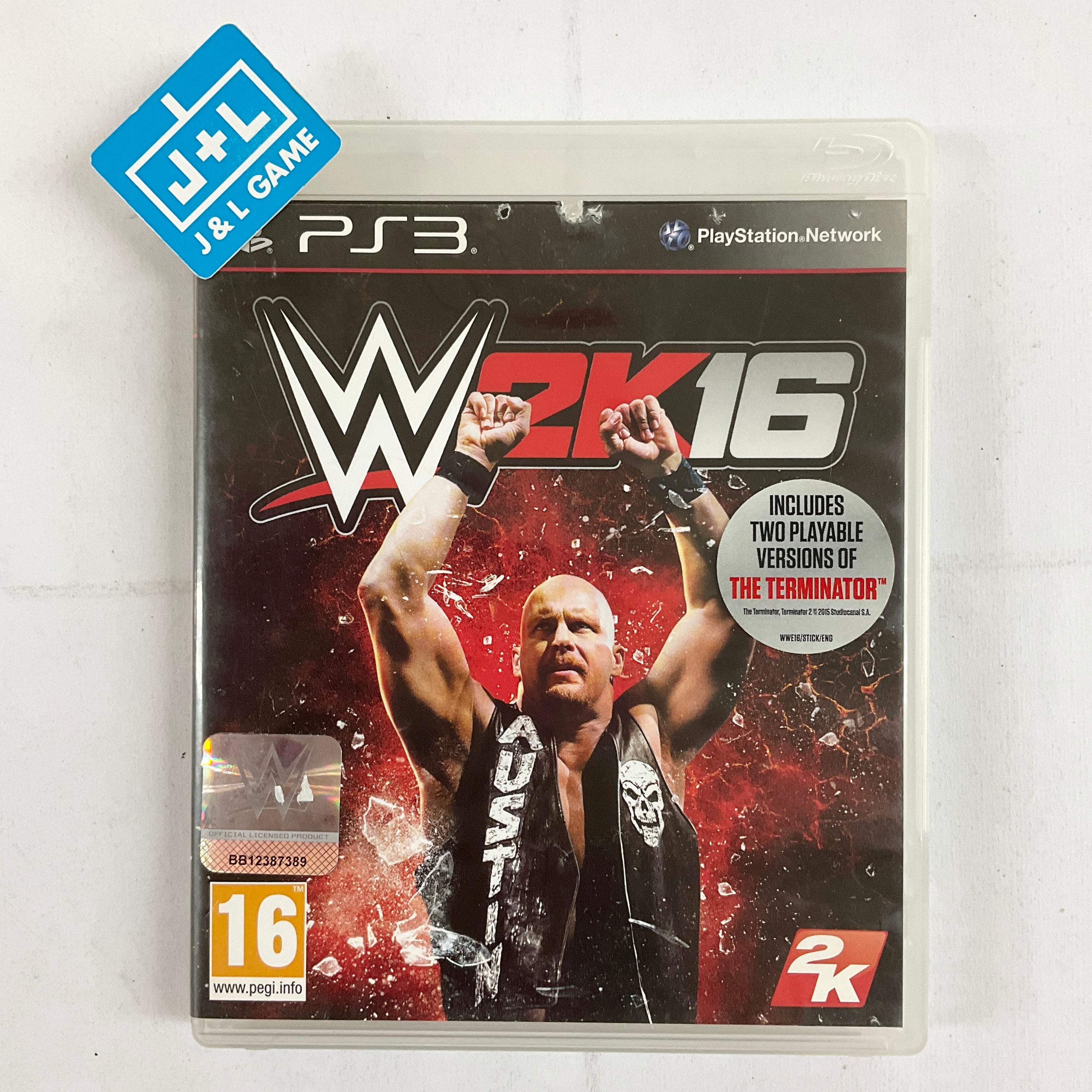 WWE 2K16 - (PS3) PlayStation 3 [Pre-Owned] (European Import) Video Games 2K Sports   