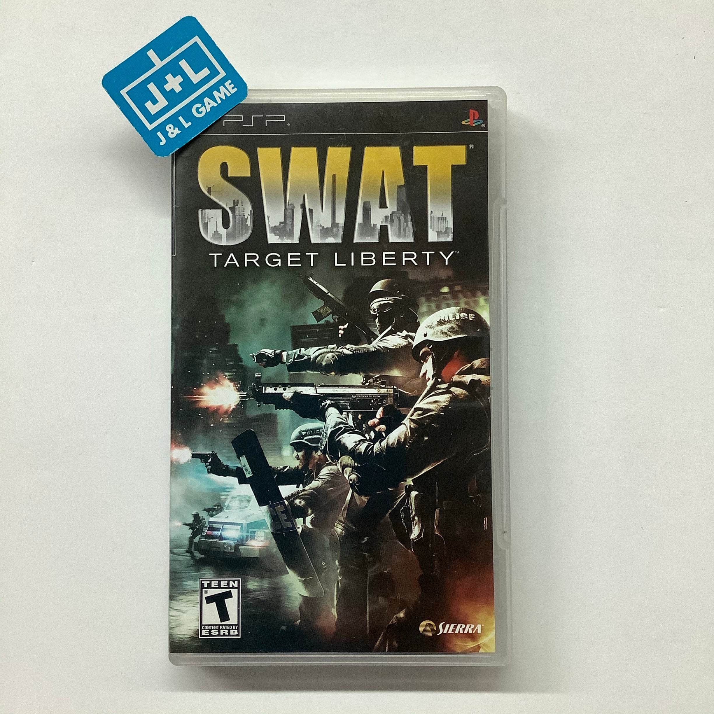 SWAT: Target Liberty - Sony PSP [Pre-Owned] Video Games Sierra Entertainment   