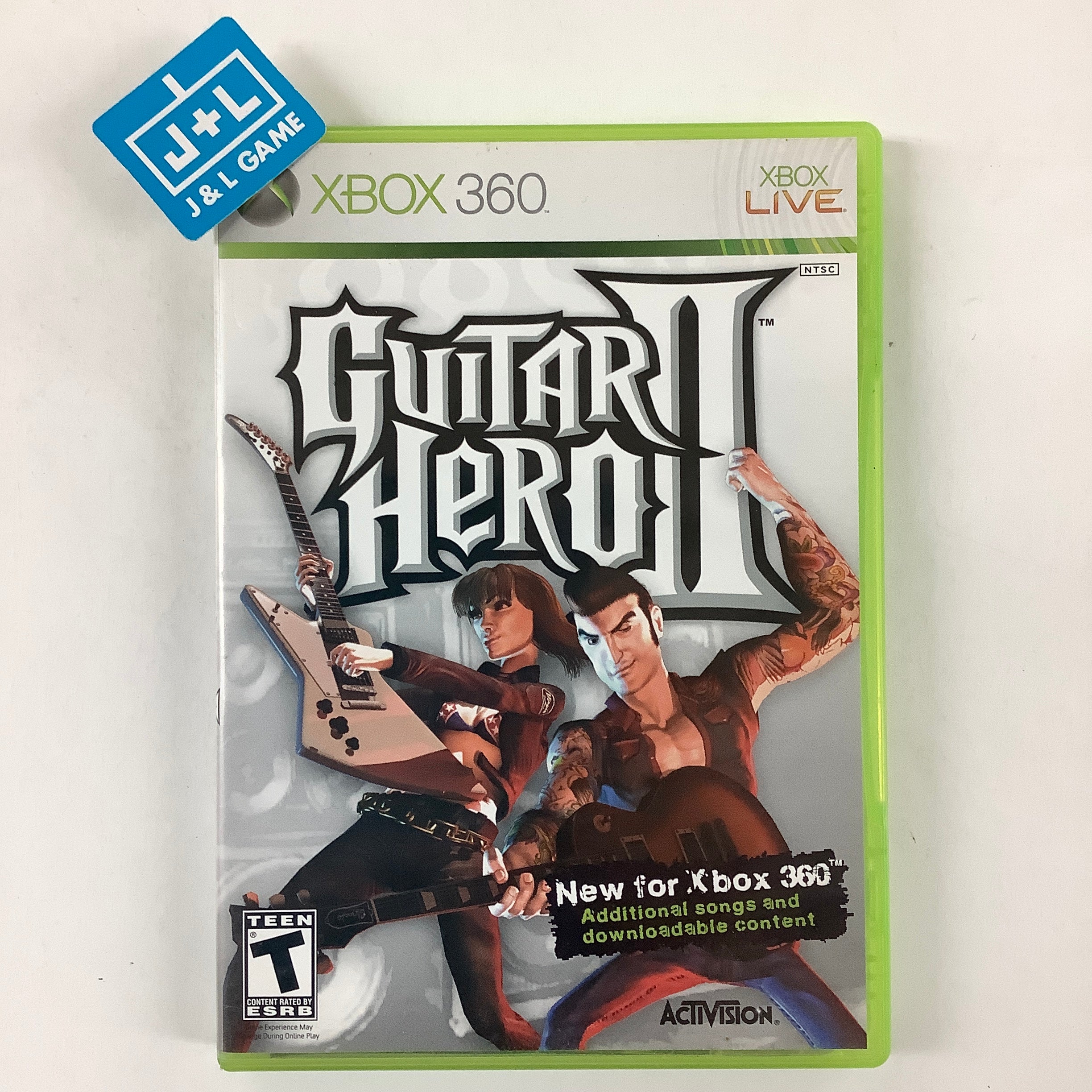 Guitar Hero II (Game Only) - Xbox 360 [Pre-Owned] Video Games RedOctane   