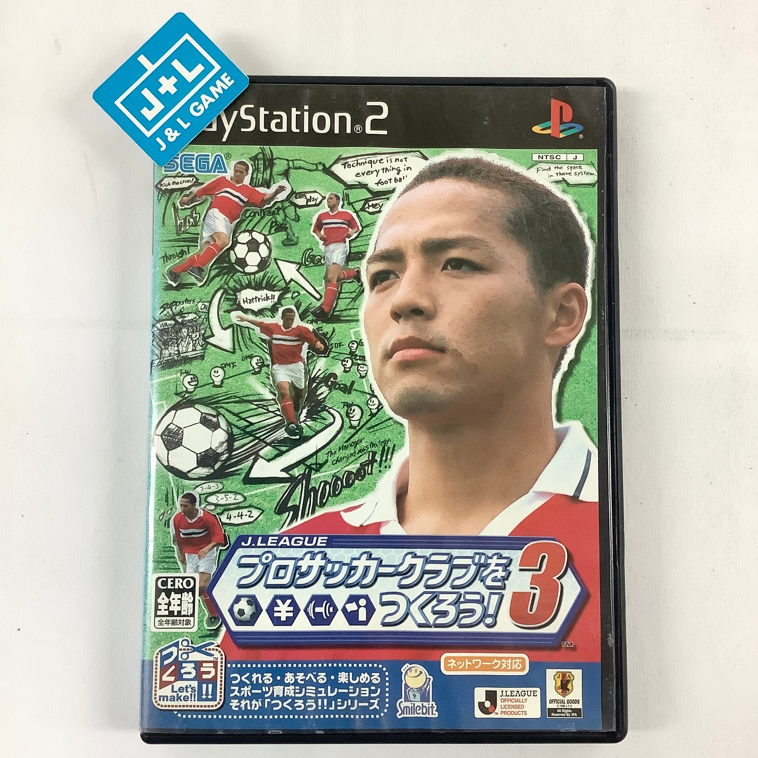 J.League Pro Soccer Club o Tsukurou! 3 - (PS2) PlayStation 2 [Pre-Owned] (Japanese Import) Video Games Sega   