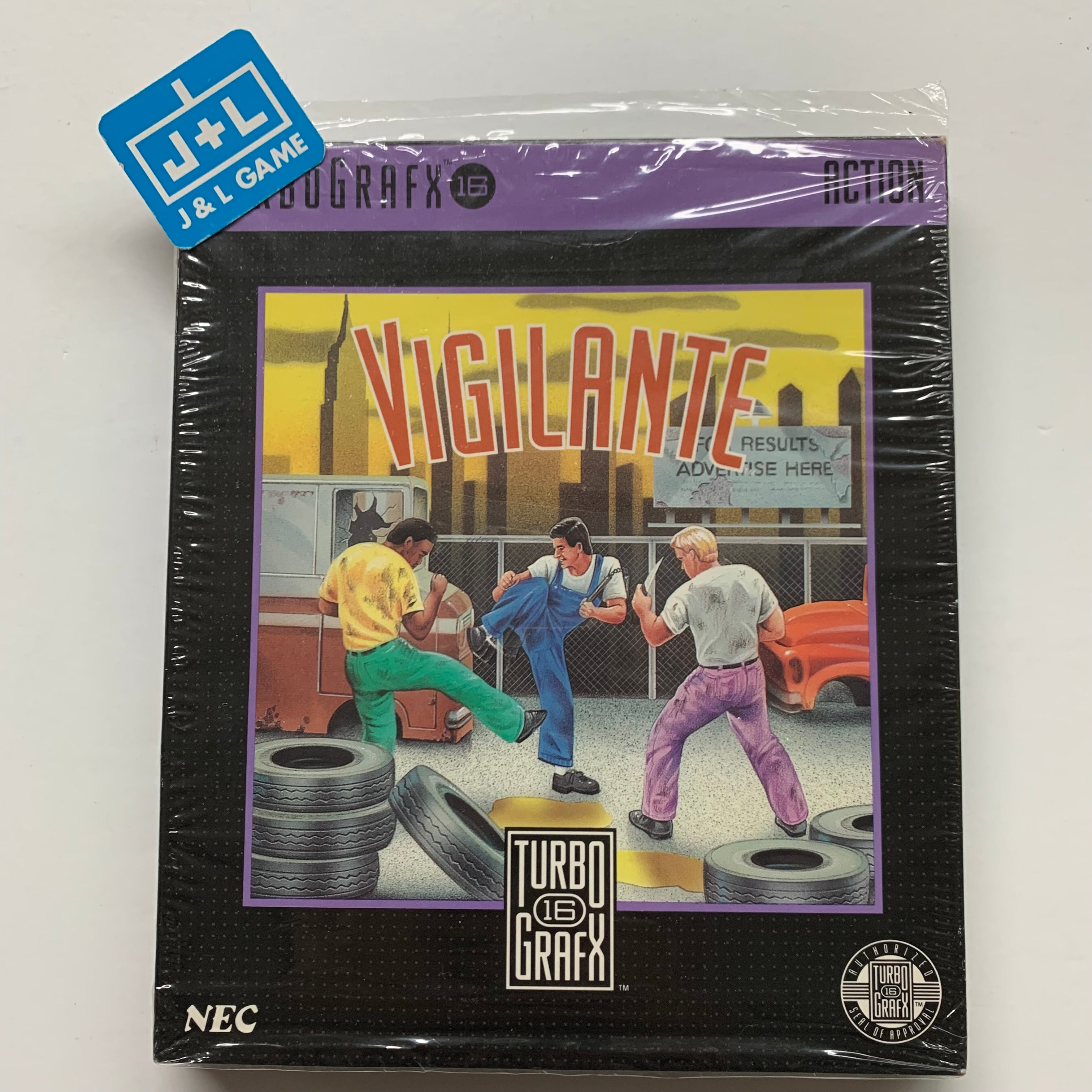 Vigilante - TurboGrafx-16  [Pre-Owned] Video Games NEC   