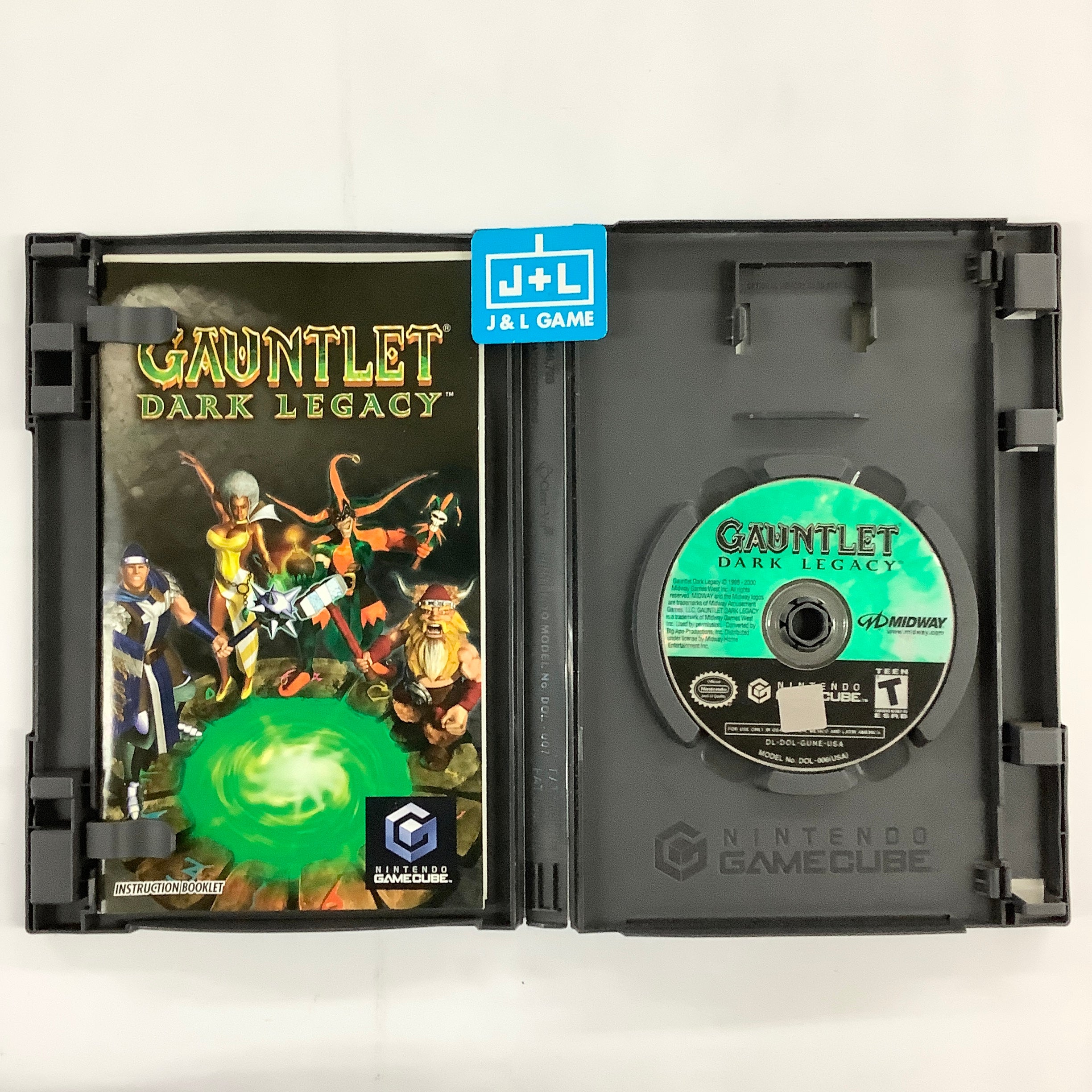 Gauntlet: Dark Legacy - (GC) GameCube [Pre-Owned] Video Games Midway   