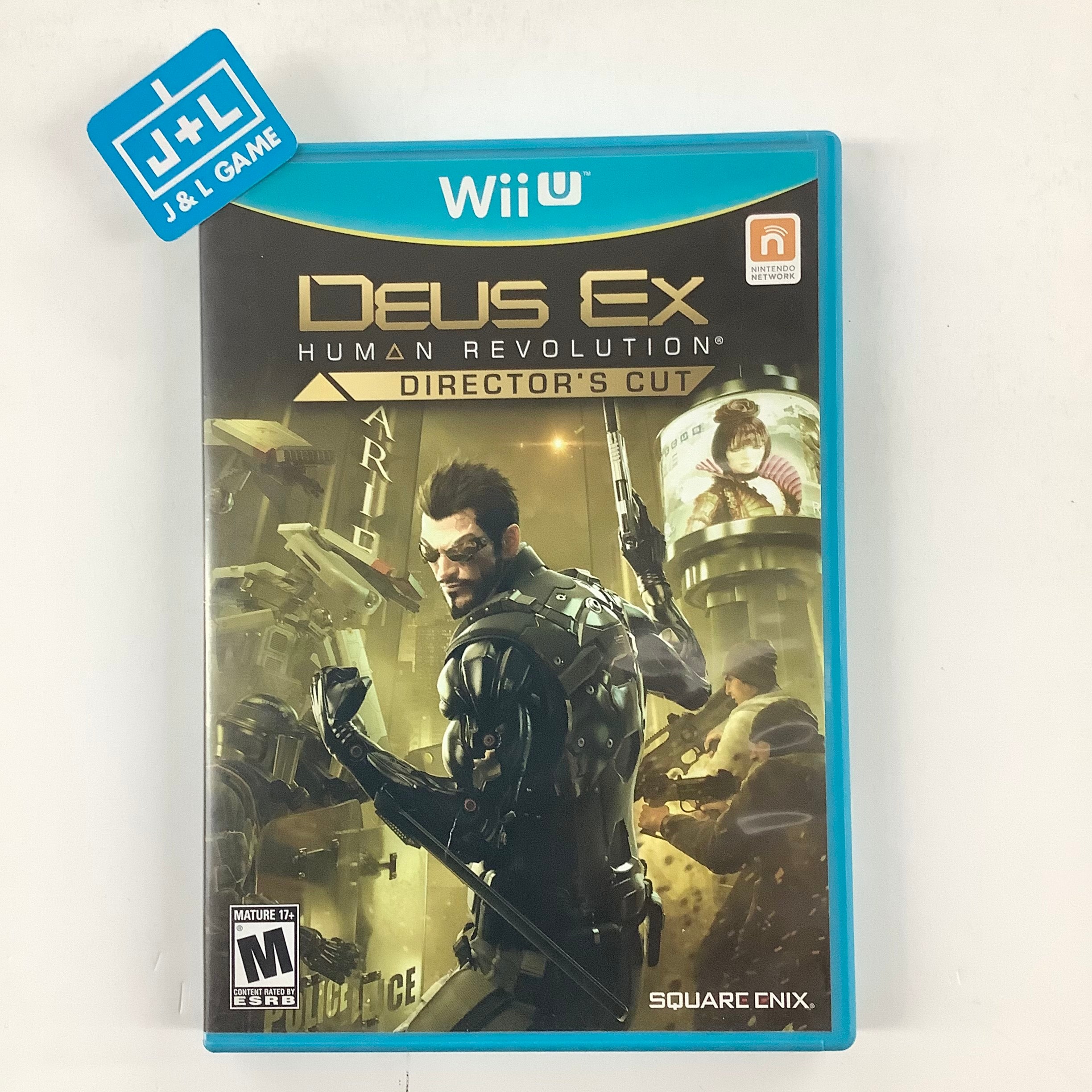 Deus Ex Human Revolution: Director's Cut - Nintendo Wii U [Pre-Owned] Video Games Square Enix   