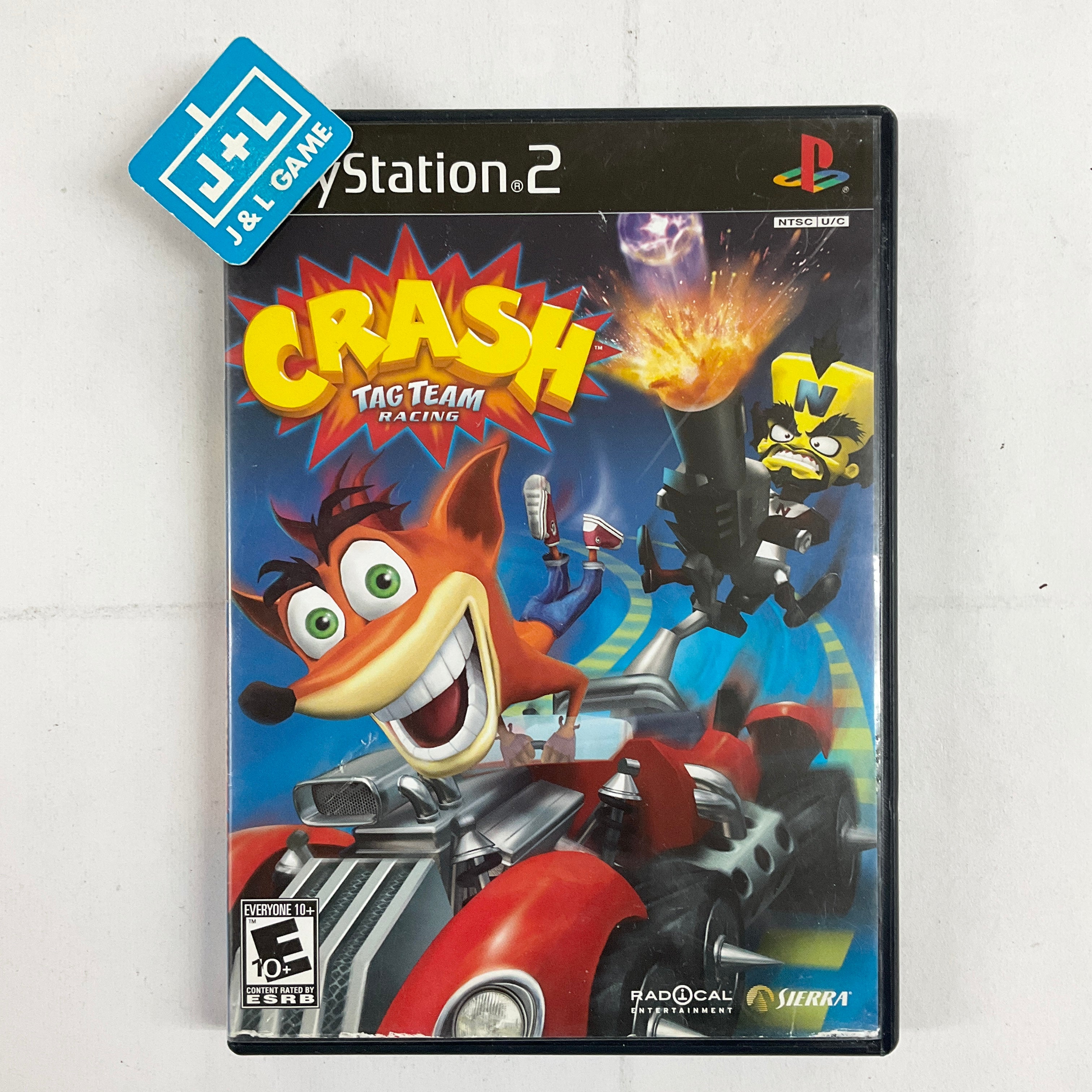 Crash Tag Team Racing - (PS2) PlayStation 2 [Pre-Owned] Video Games VU Games   