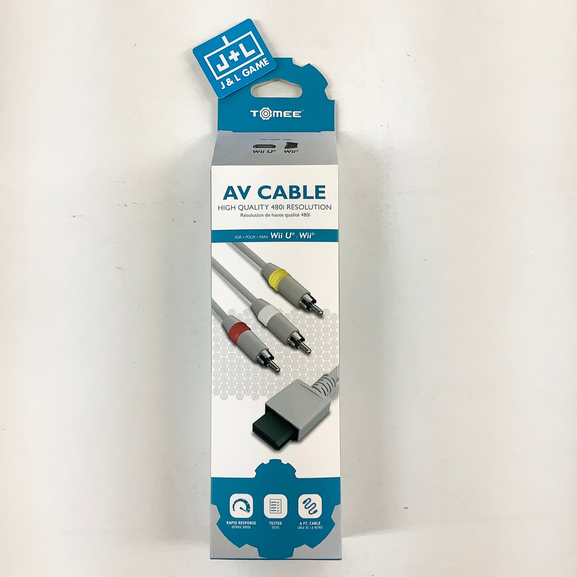 Tomee AV Cable for Wii/Wii U - Nintendo Wii U Accessories Tomee   