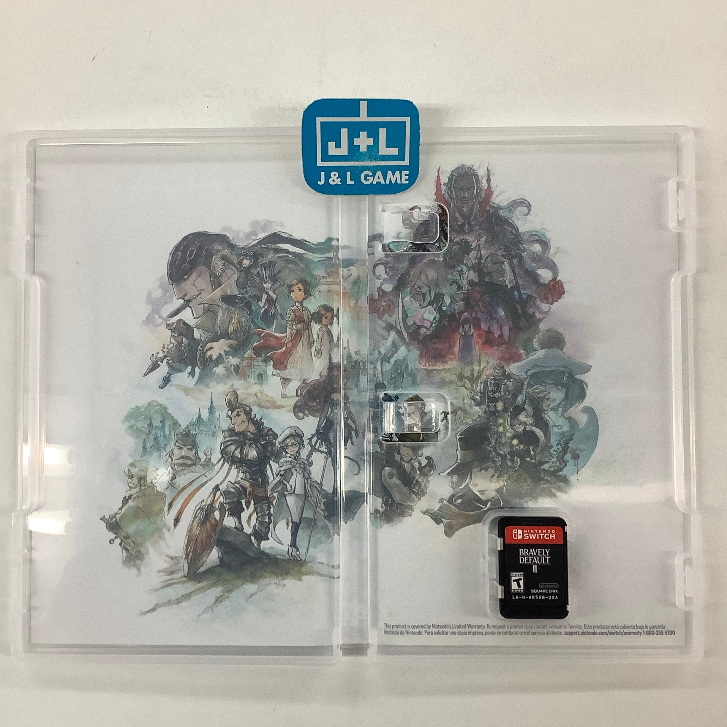 Bravely Default II - (NSW) Nintendo Switch [UNBOXING] Video Games Square Enix   