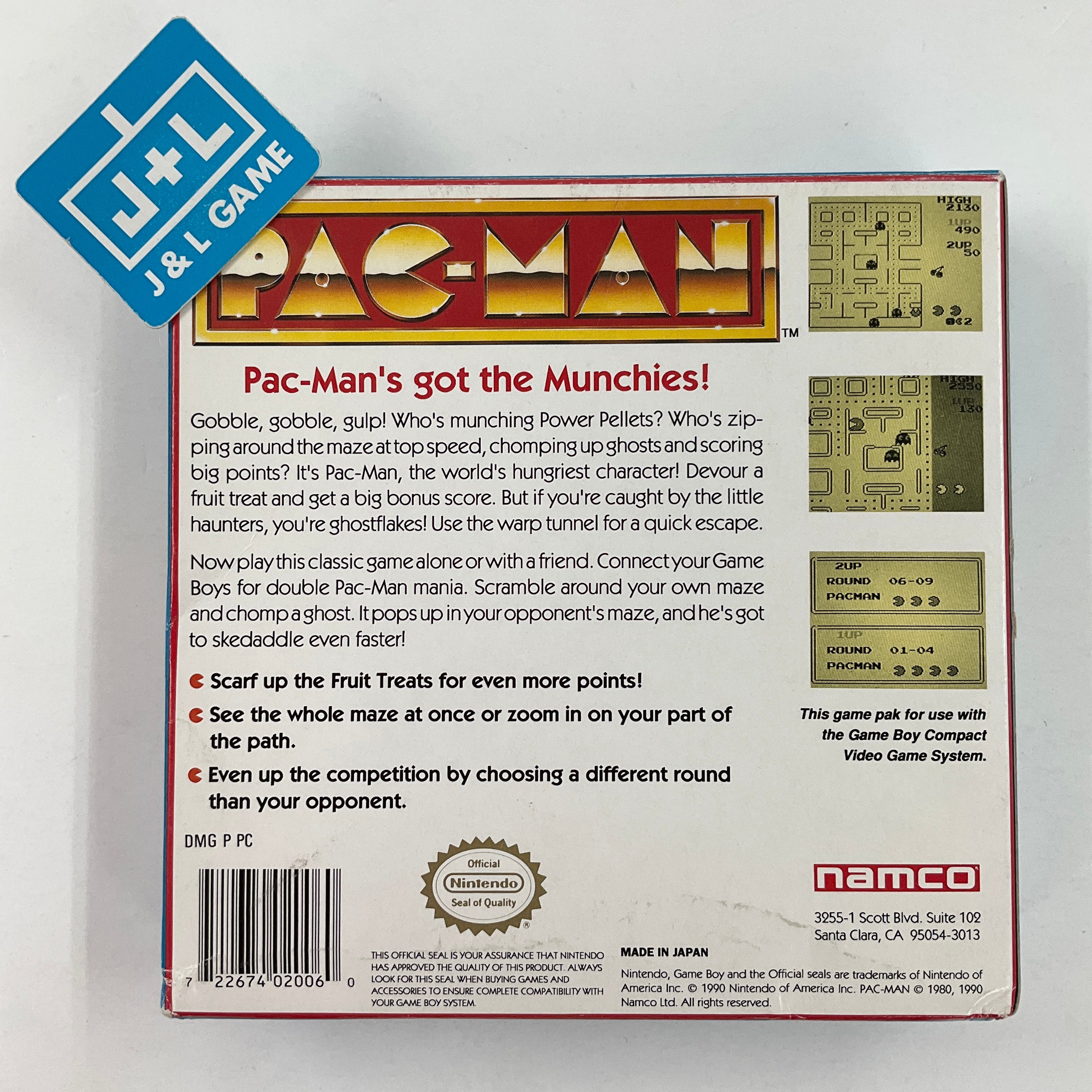 Pac-Man - (GB) Game Boy [Pre-Owned] Video Games Namco   