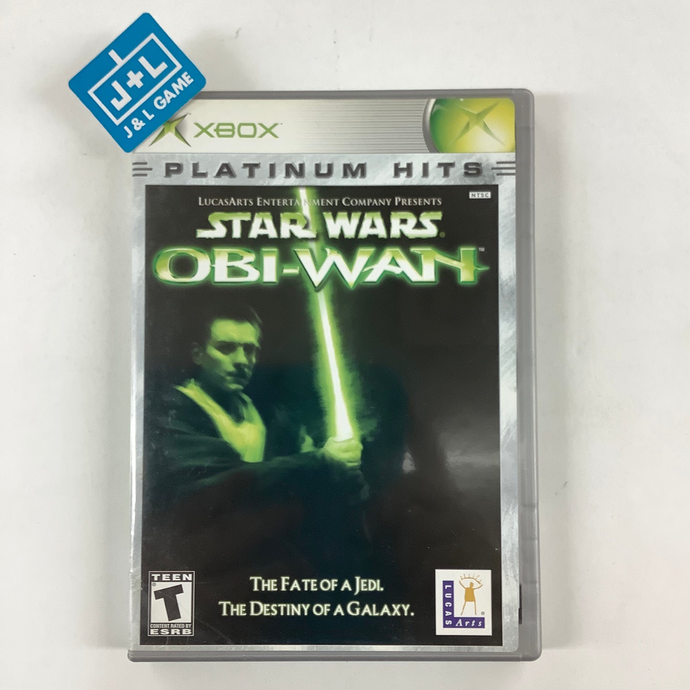 Star Wars: Obi-Wan (Platinum Hits) - (XB) Xbox [Pre-Owned] Video Games LucasArts   