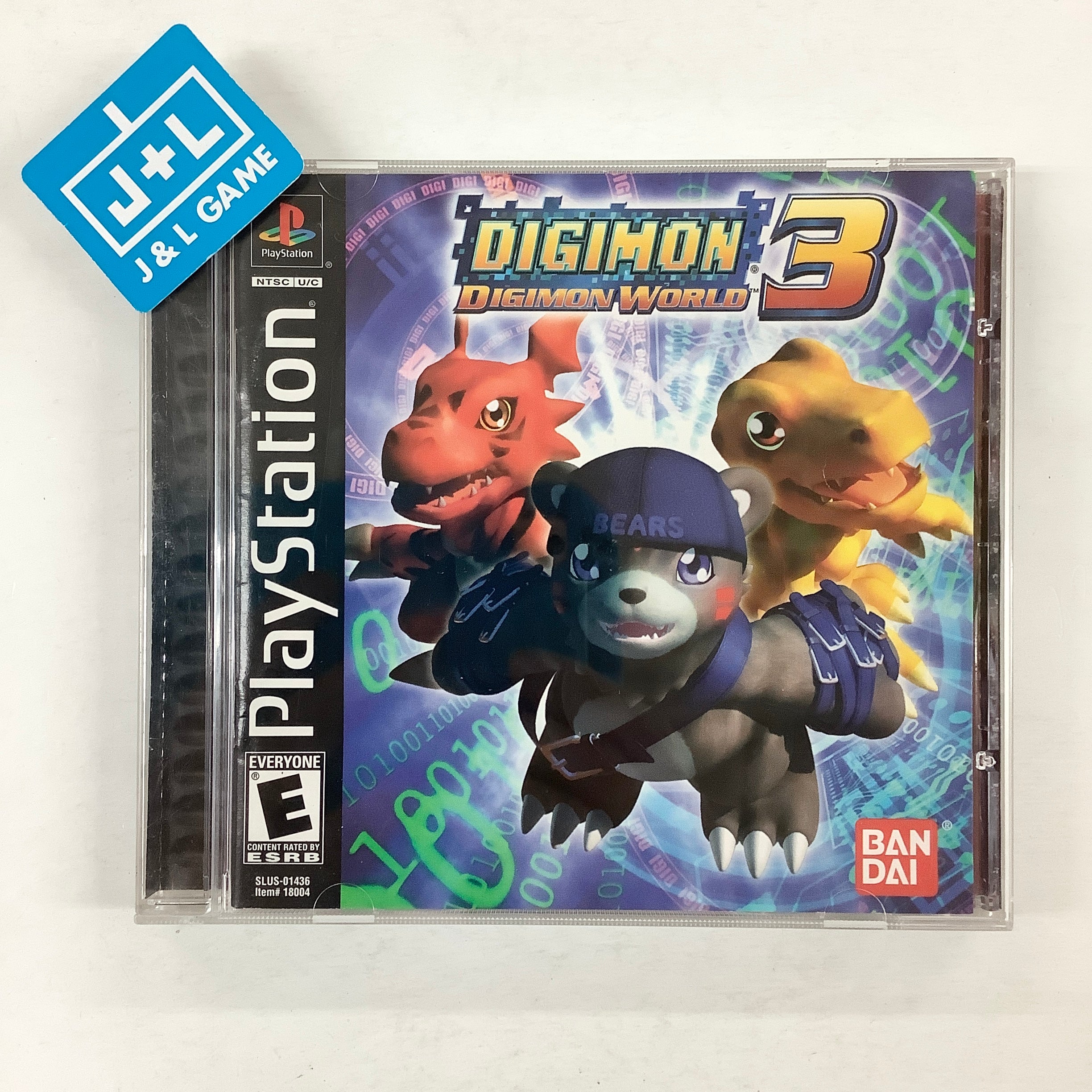 Digimon World 3 - (PS1) PlayStation 1 [Pre-Owned] Video Games Bandai   