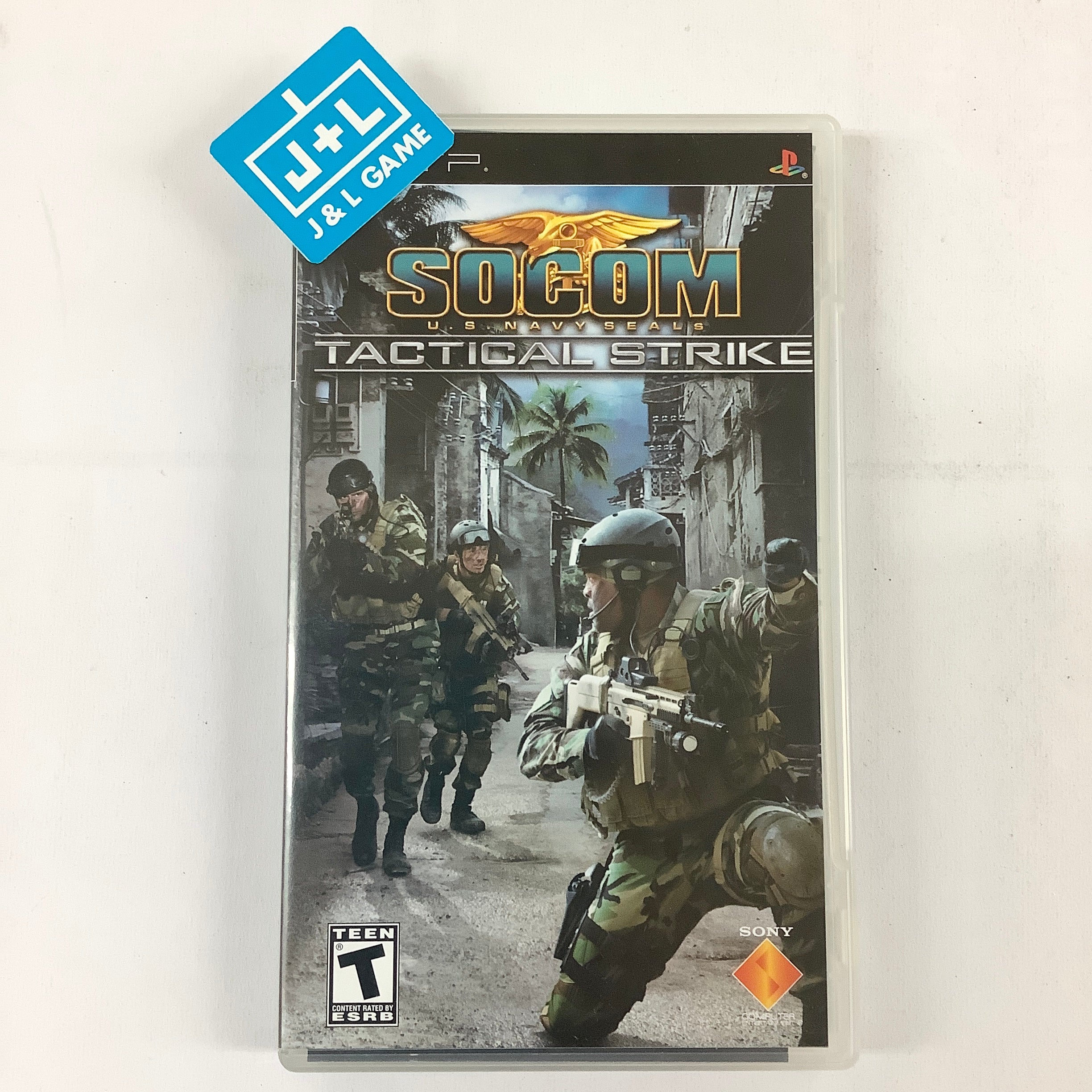 SOCOM: U.S. Navy SEALs Tactical Strike - Sony PSP [Pre-Owned] Video Games SCEA   