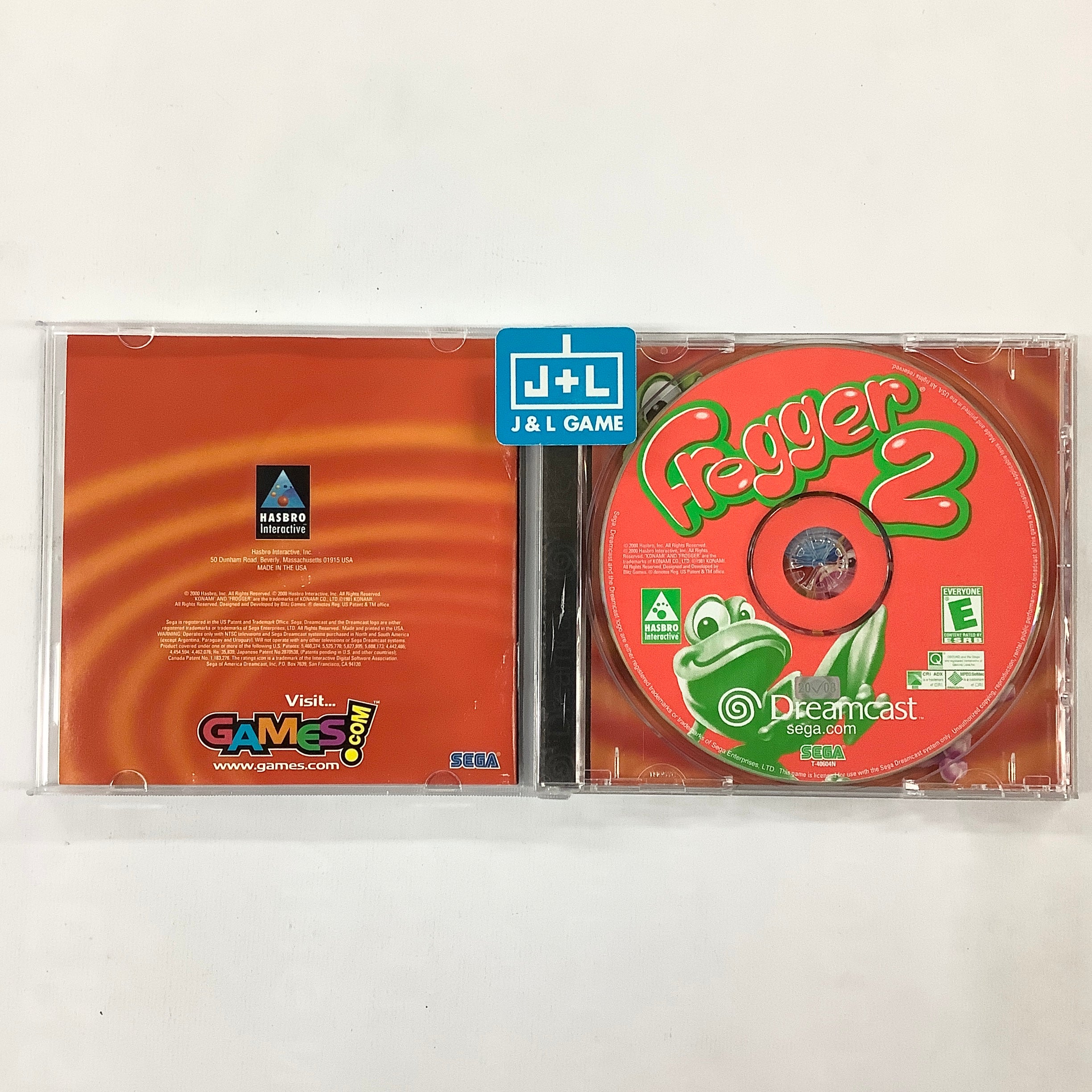 Frogger 2: Swampy's Revenge - (DC) SEGA Dreamcast [Pre-Owned] Video Games Hasbro Interactive   