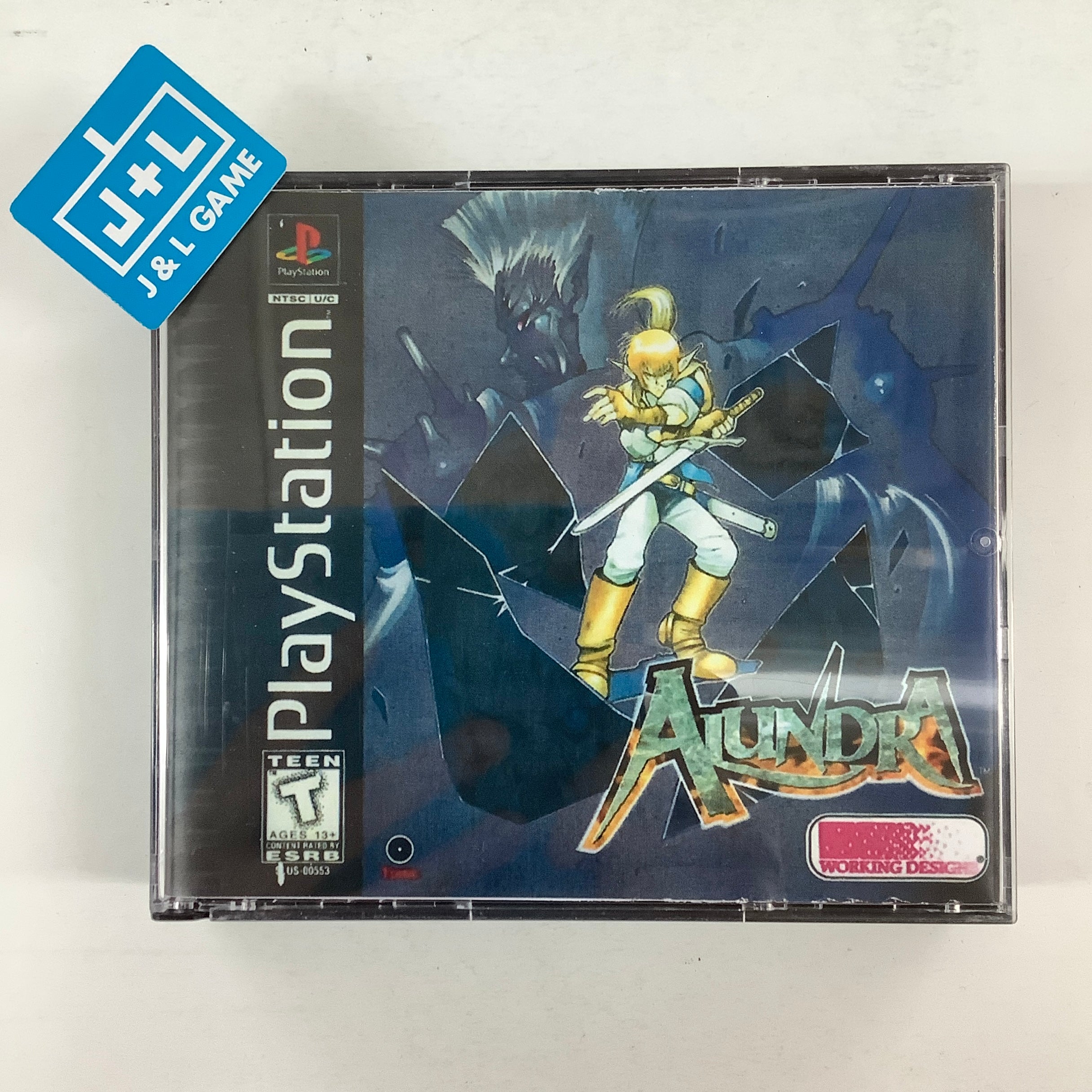 Alundra  - (PS1) PlayStation 1 [Pre-Owned] Video Games Working Designs   