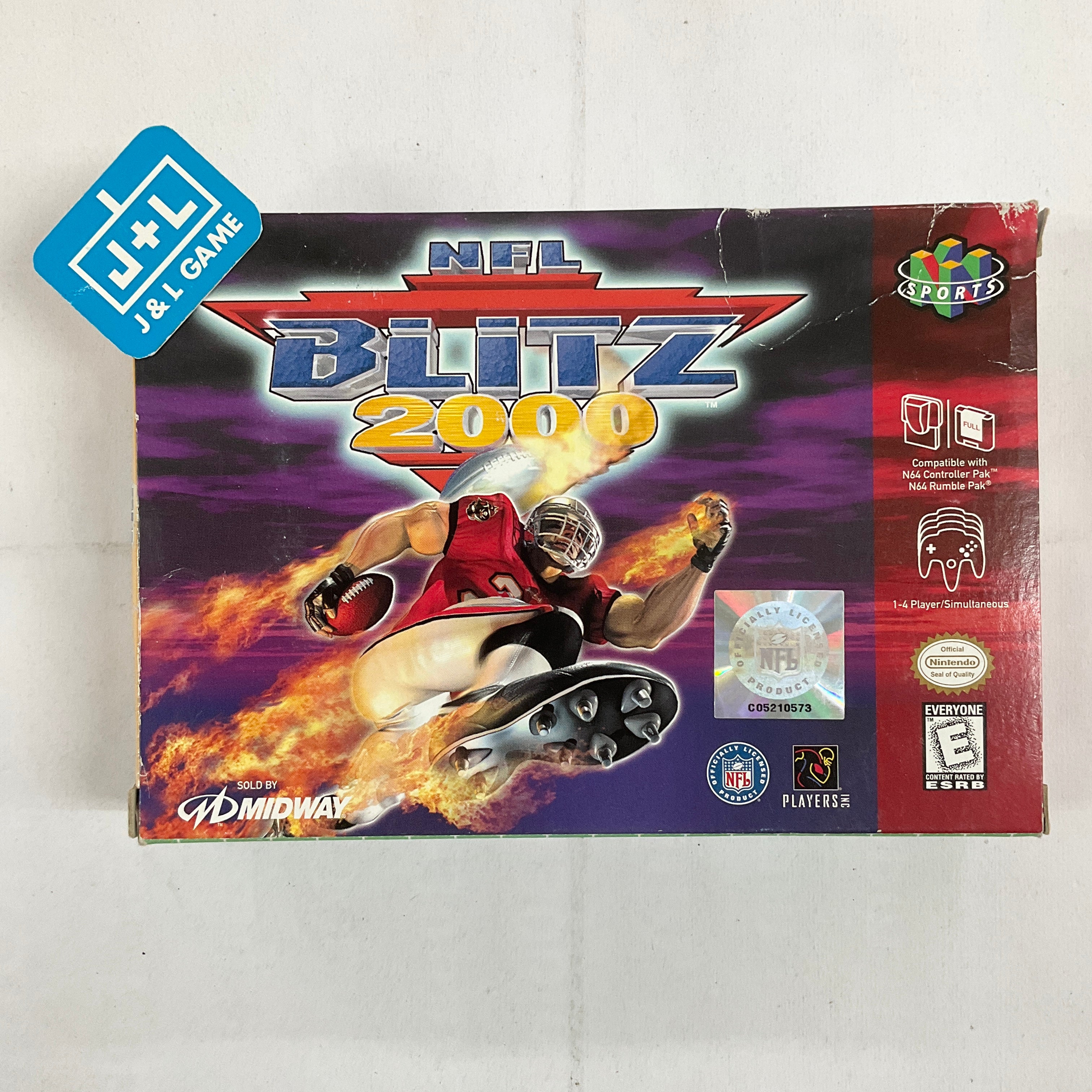 NFL Blitz 2000 - (N64) Nintendo 64 [Pre-Owned] Video Games Midway   