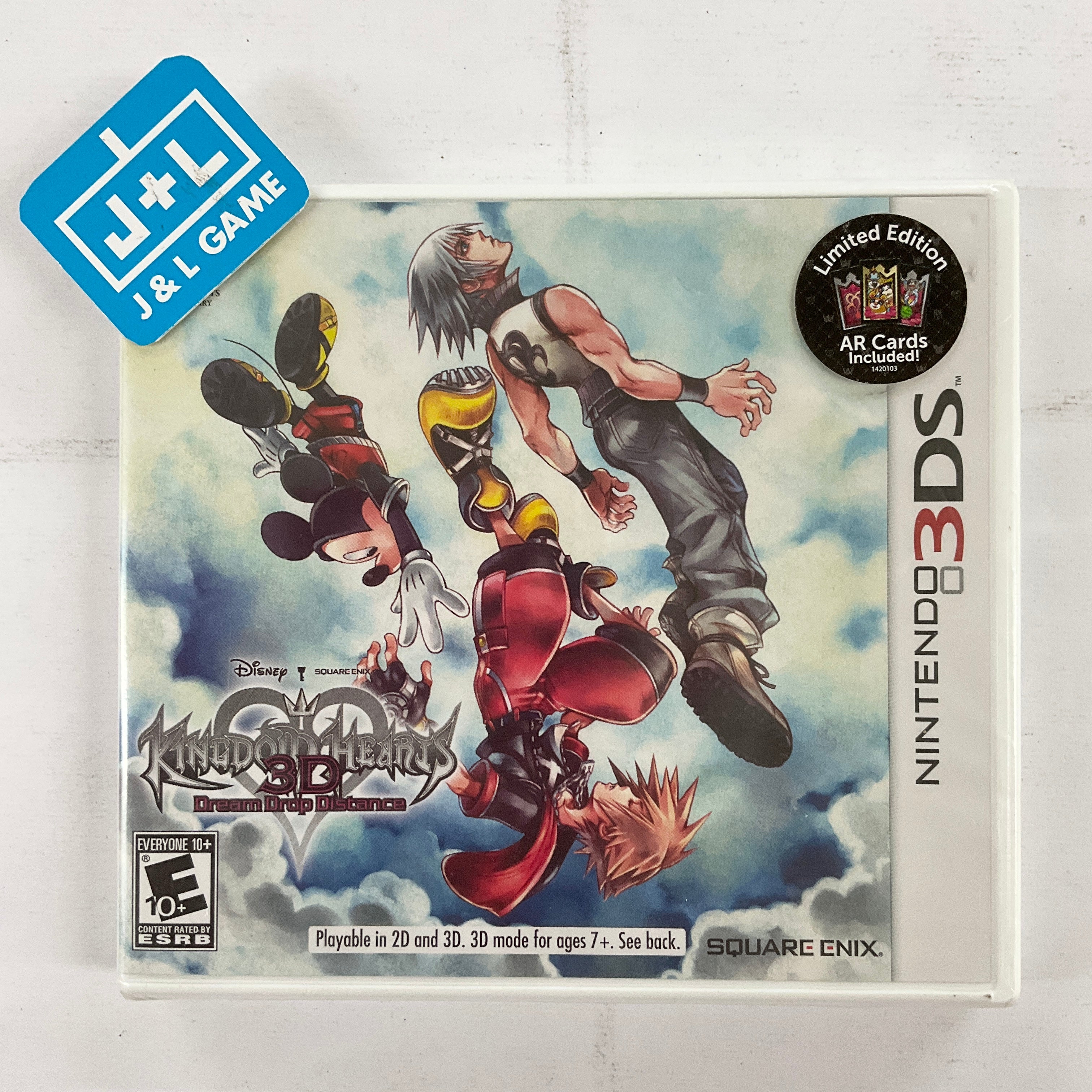 Kingdom Hearts 3D: Dream Drop Distance (Limited Edition with AR Cards) - Nintendo 3DS Video Games Square Enix   