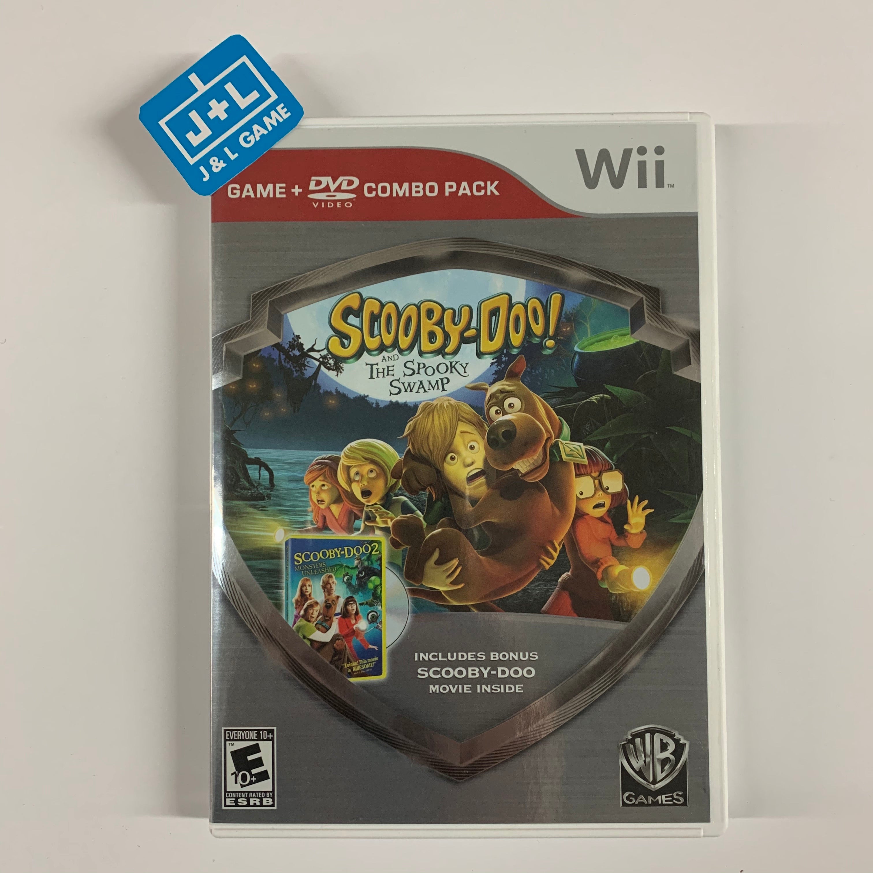 Scooby-Doo! and the Spooky Swamp - Silver Shield Combo Pack - Nintendo Wii [Pre-Owned] Video Games Warner Bros. Interactive Entertainment   