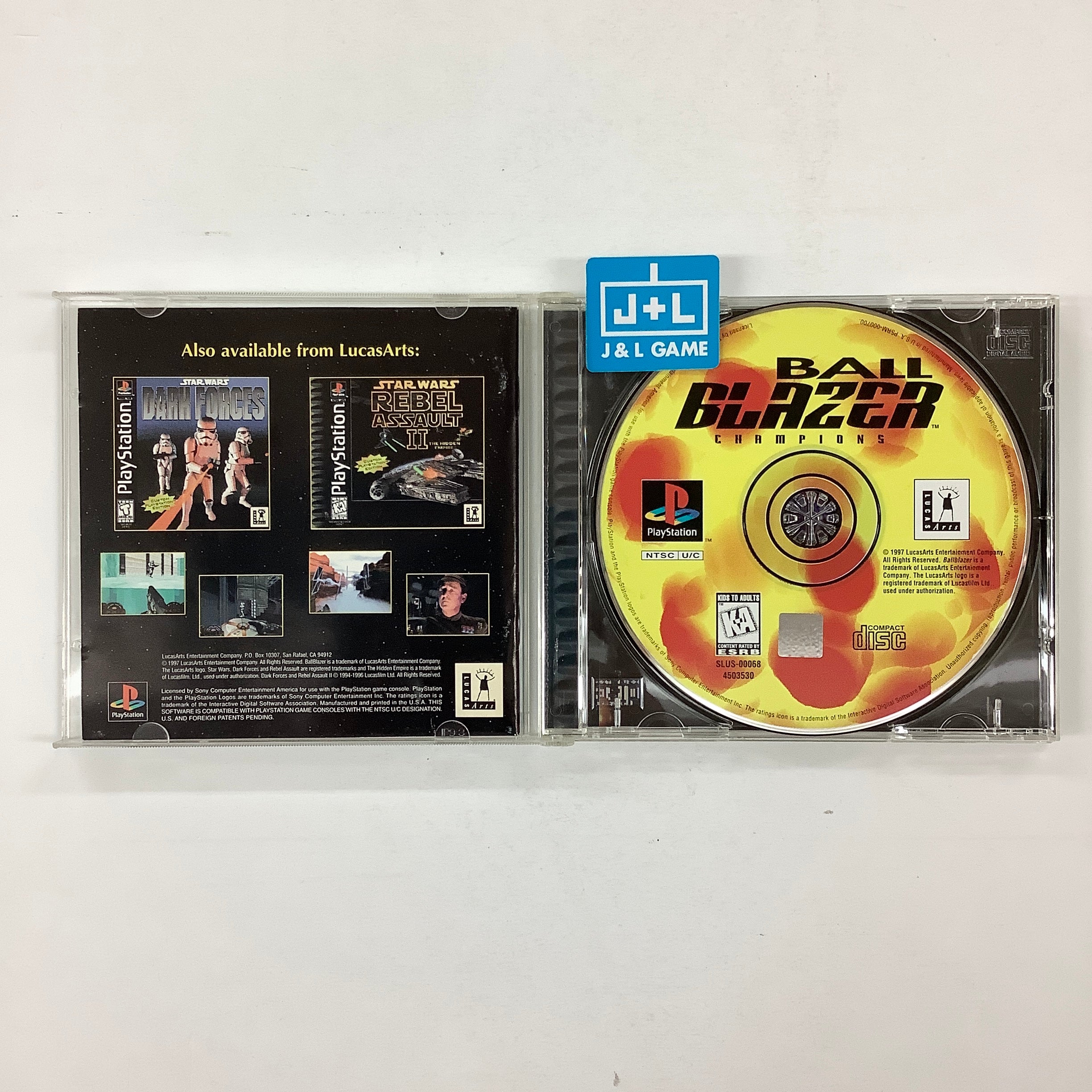 Ballblazer Champions - (PS1) PlayStation 1 [Pre-Owned] Video Games LucasArts   