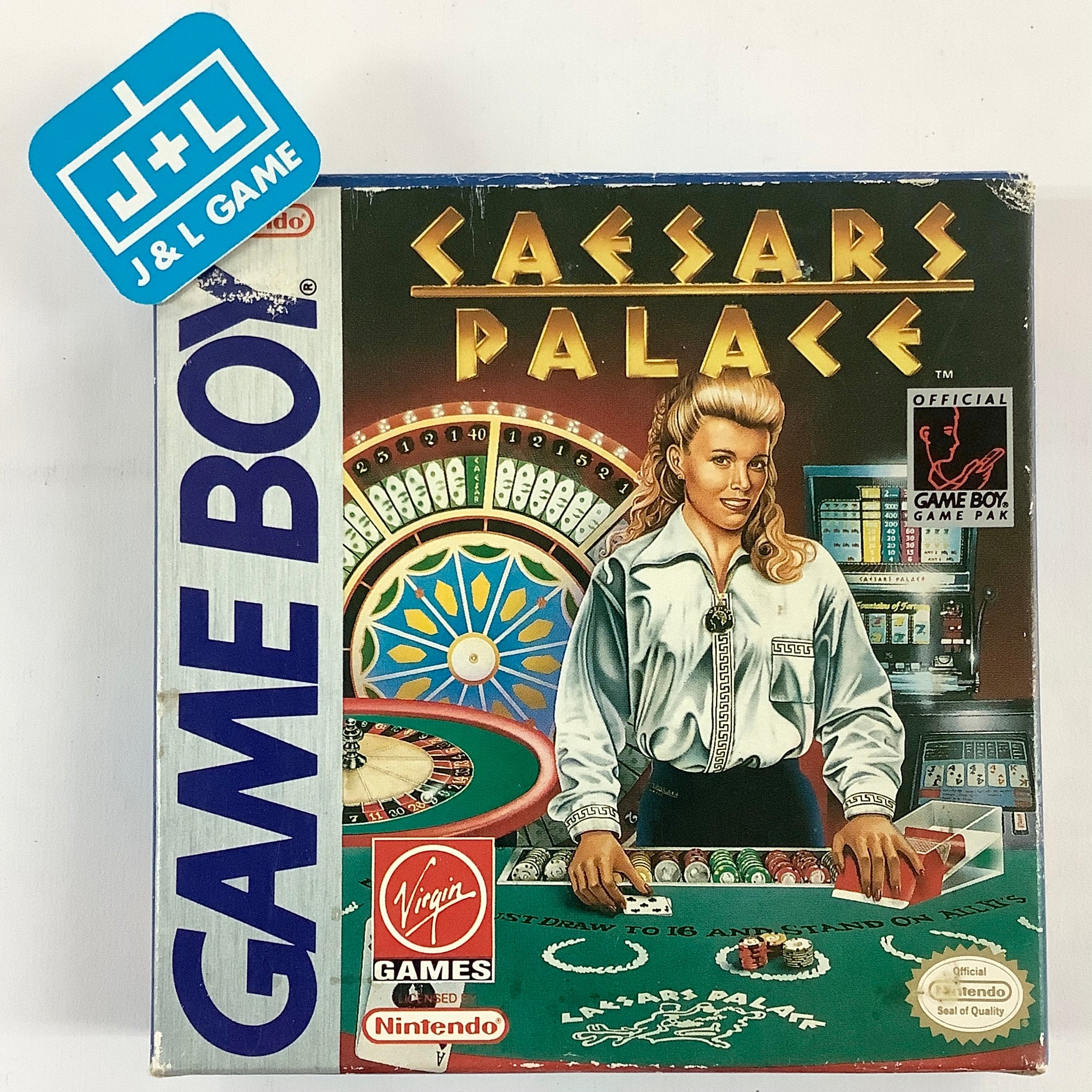 Caesars Palace - (GB) Game Boy [Pre-Owned] Video Games Arcadia Systems   