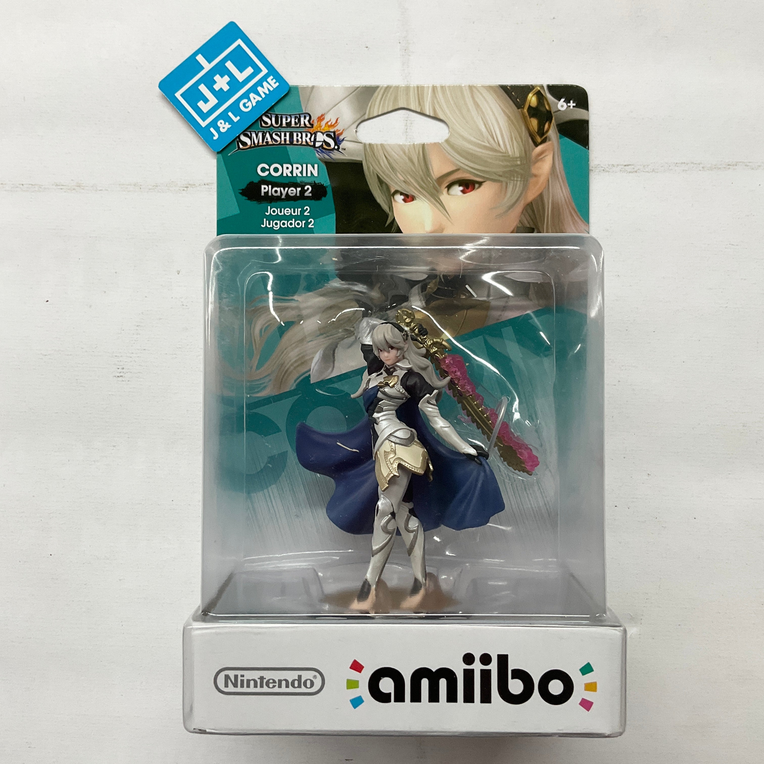 Corrin Player 2 (Super Smash Bros. series) - Nintendo Amiibo Amiibo Nintendo   