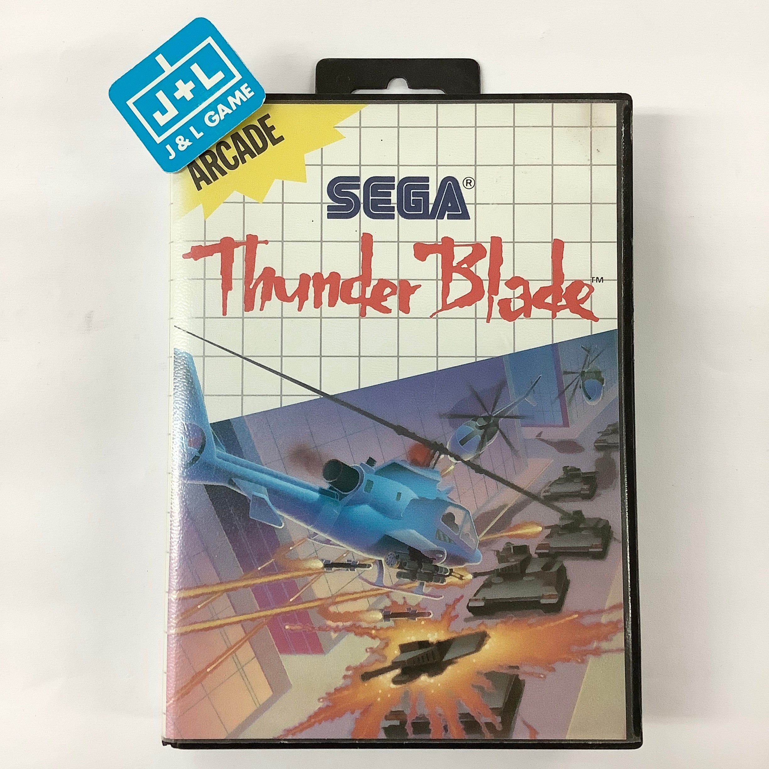 Thunder Blade - (SMS) SEGA Master System [Pre-Owned] Video Games Sega   