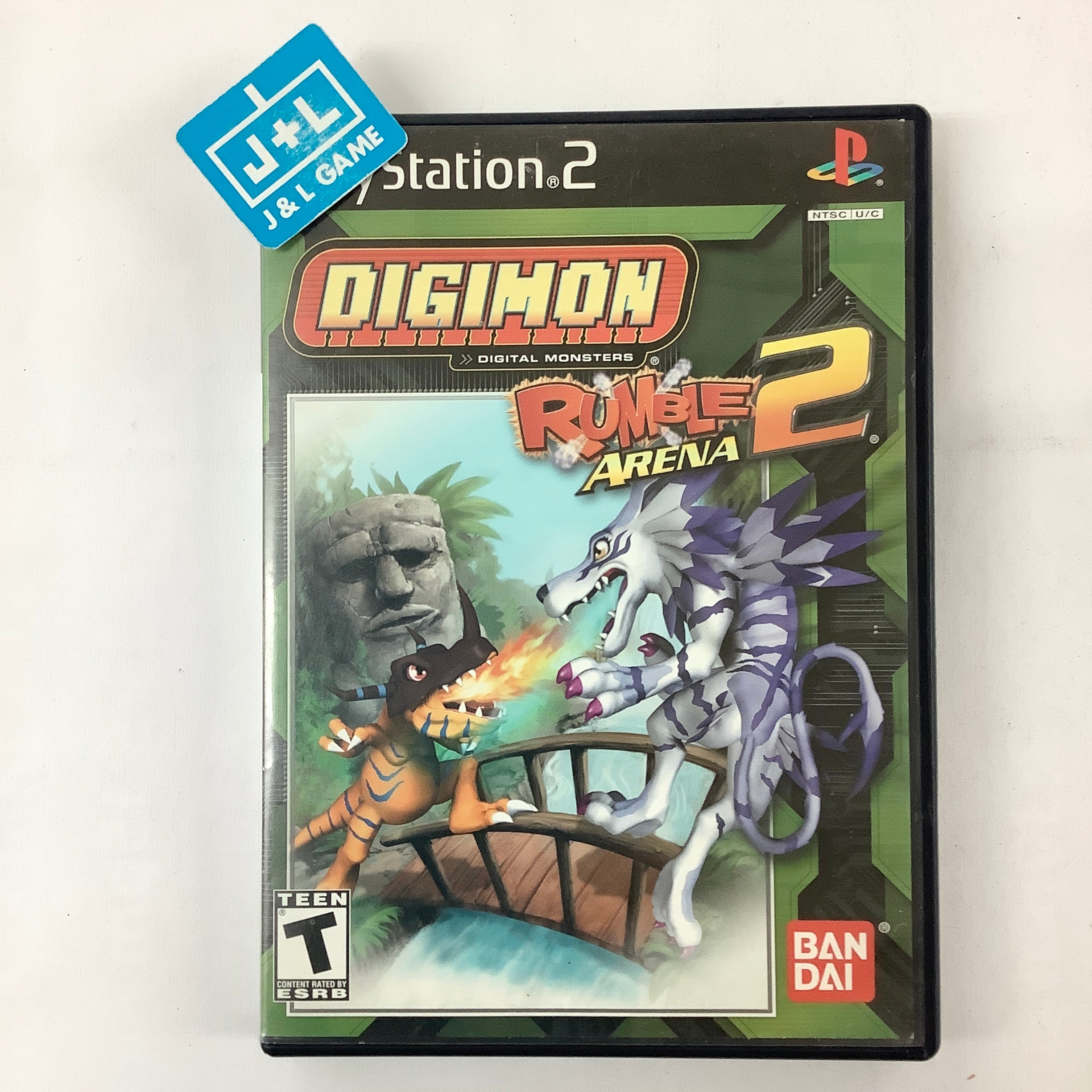 Digimon digital Monsters Rumble Arena 2 - (PS2) PlayStation 2 [Pre-Owned] Video Games Bandai   