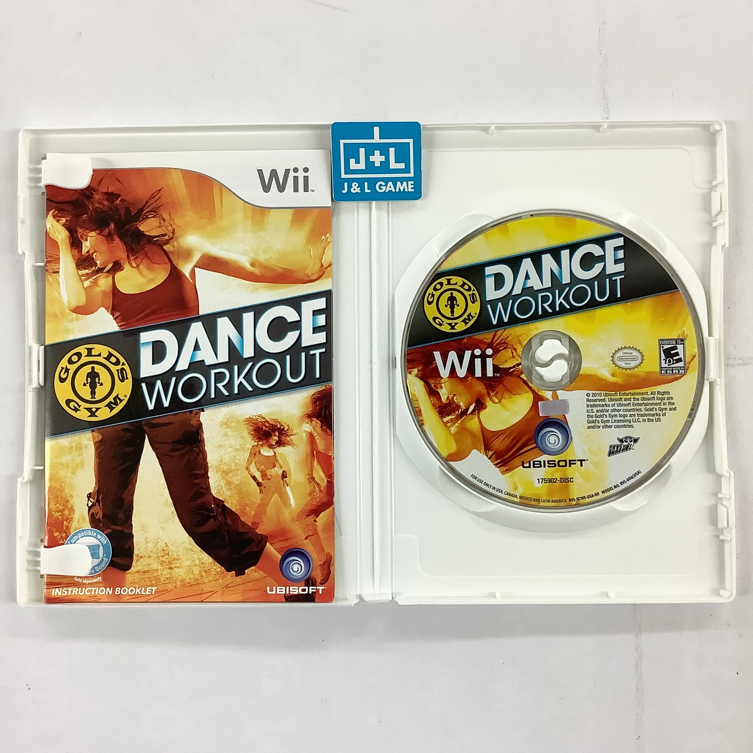 Gold's Gym: Dance Workout - Nintendo Wii [Pre-Owned] Video Games Ubisoft   