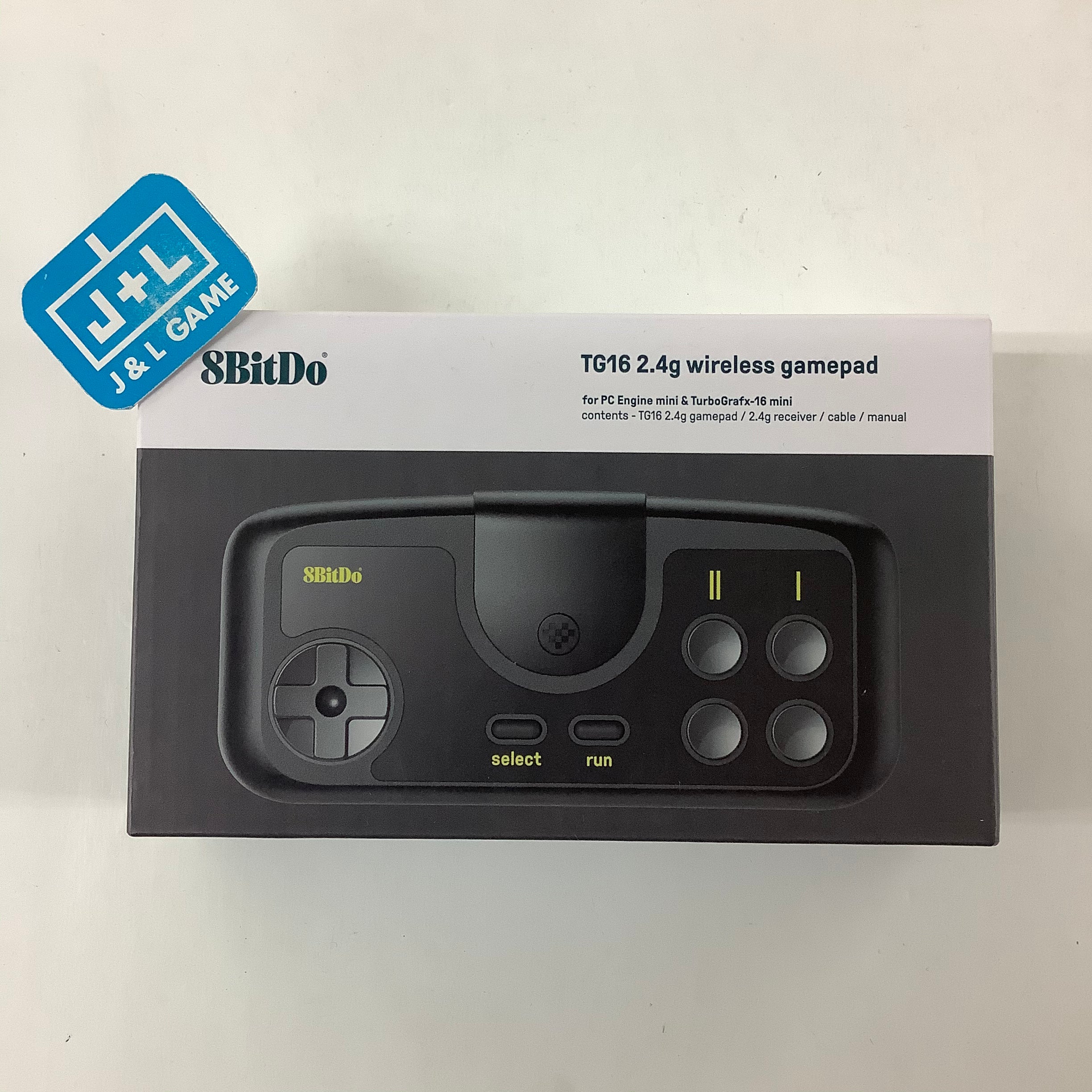 8Bitdo 2.4g Wireless Gamepad (TG16 Edition) - (TG16) TurboGrafx 16 Mini & (PCE) PC Engine Mini Accessories 8Bitdo   