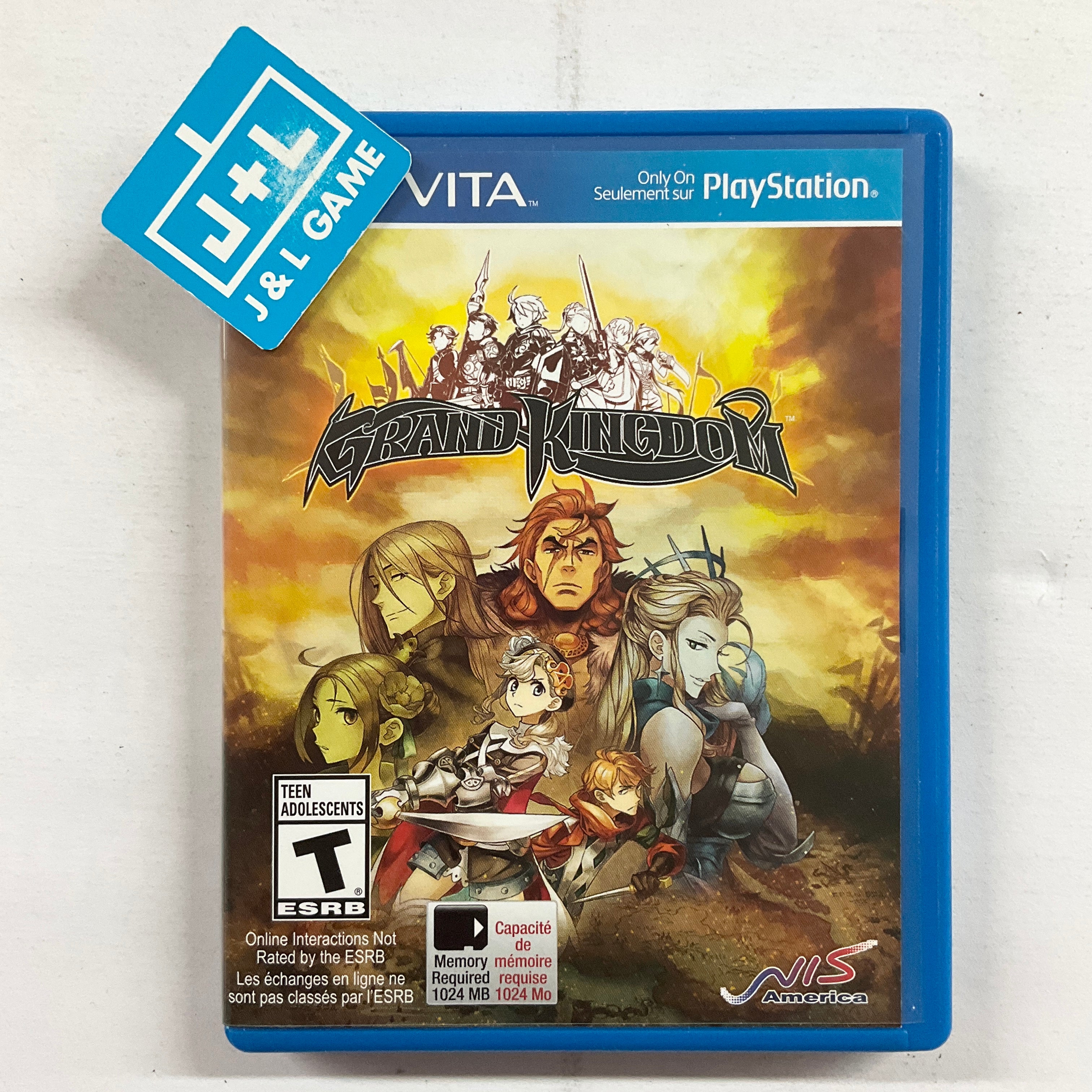 Grand Kingdom - (PSV) PS Vita [Pre-Owned] Video Games NIS America   