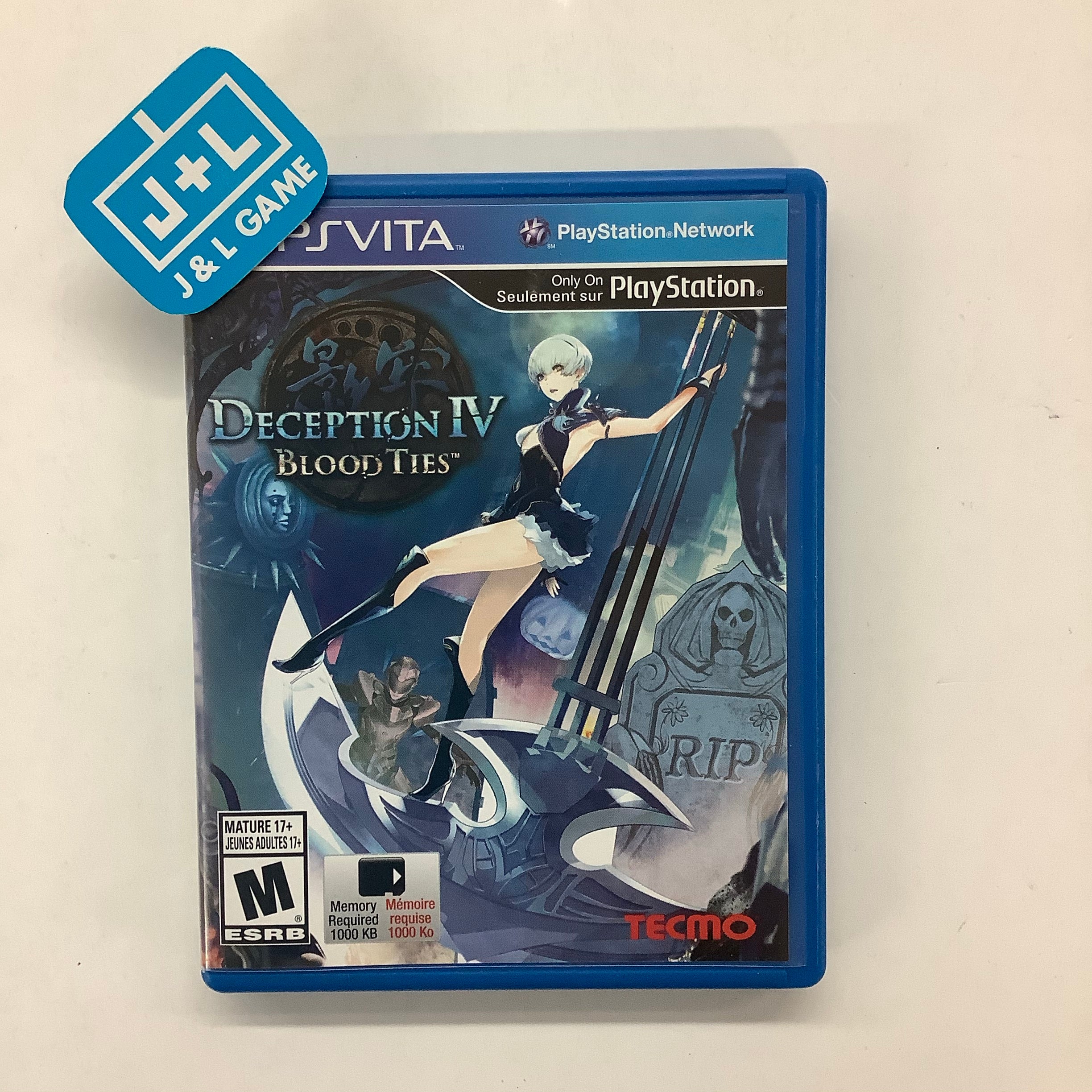 Deception IV: Blood Ties - (PSV) PlayStation Vita [Pre-Owned] Video Games Tecmo Koei   