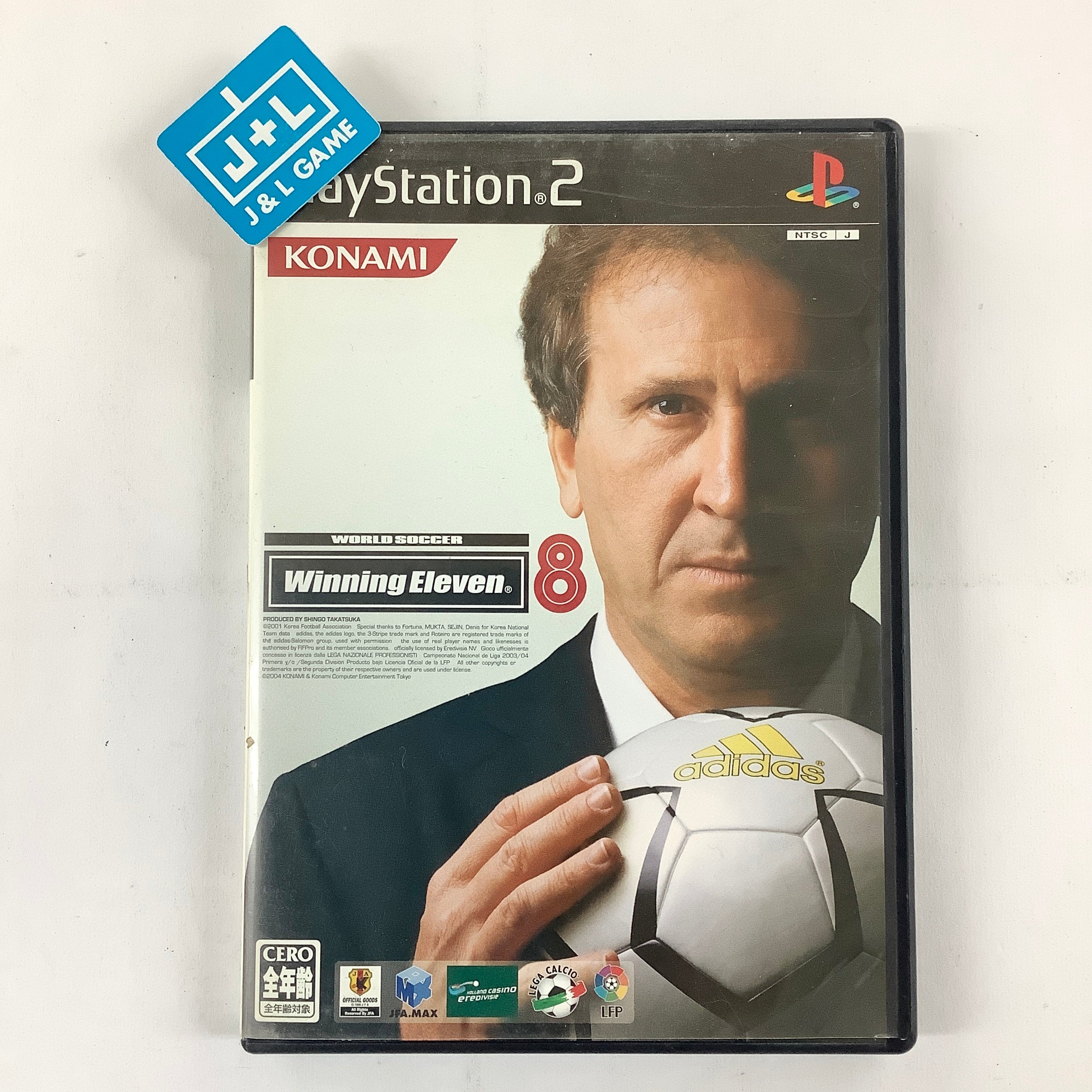 World Soccer Winning Eleven 8 - (PS2) PlayStation 2 [Pre-Owned] (Japanese Import) Video Games Konami   