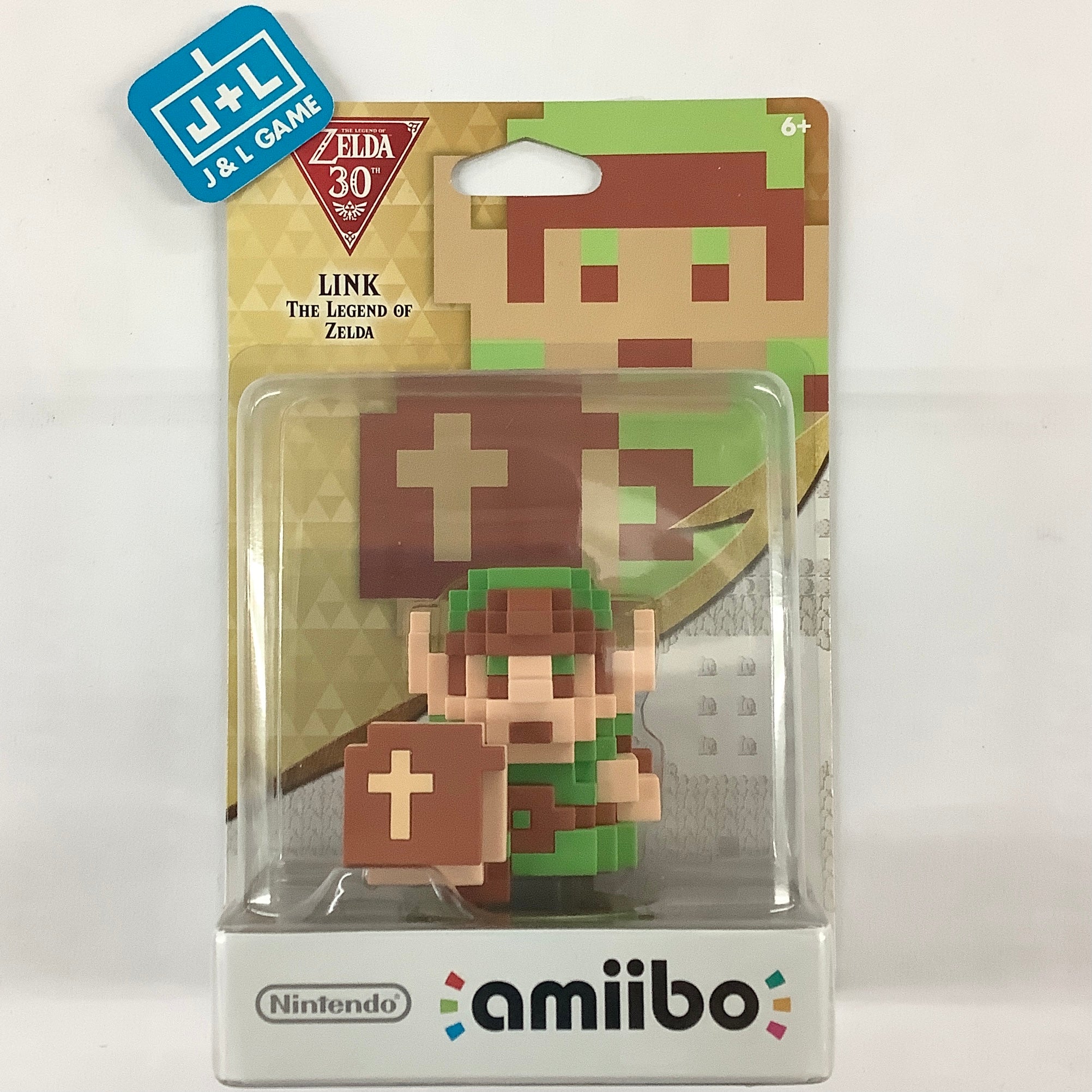 8-Bit Link (The Legend of Zelda series) - Nintendo WiiU Amiibo Amiibo Nintendo   