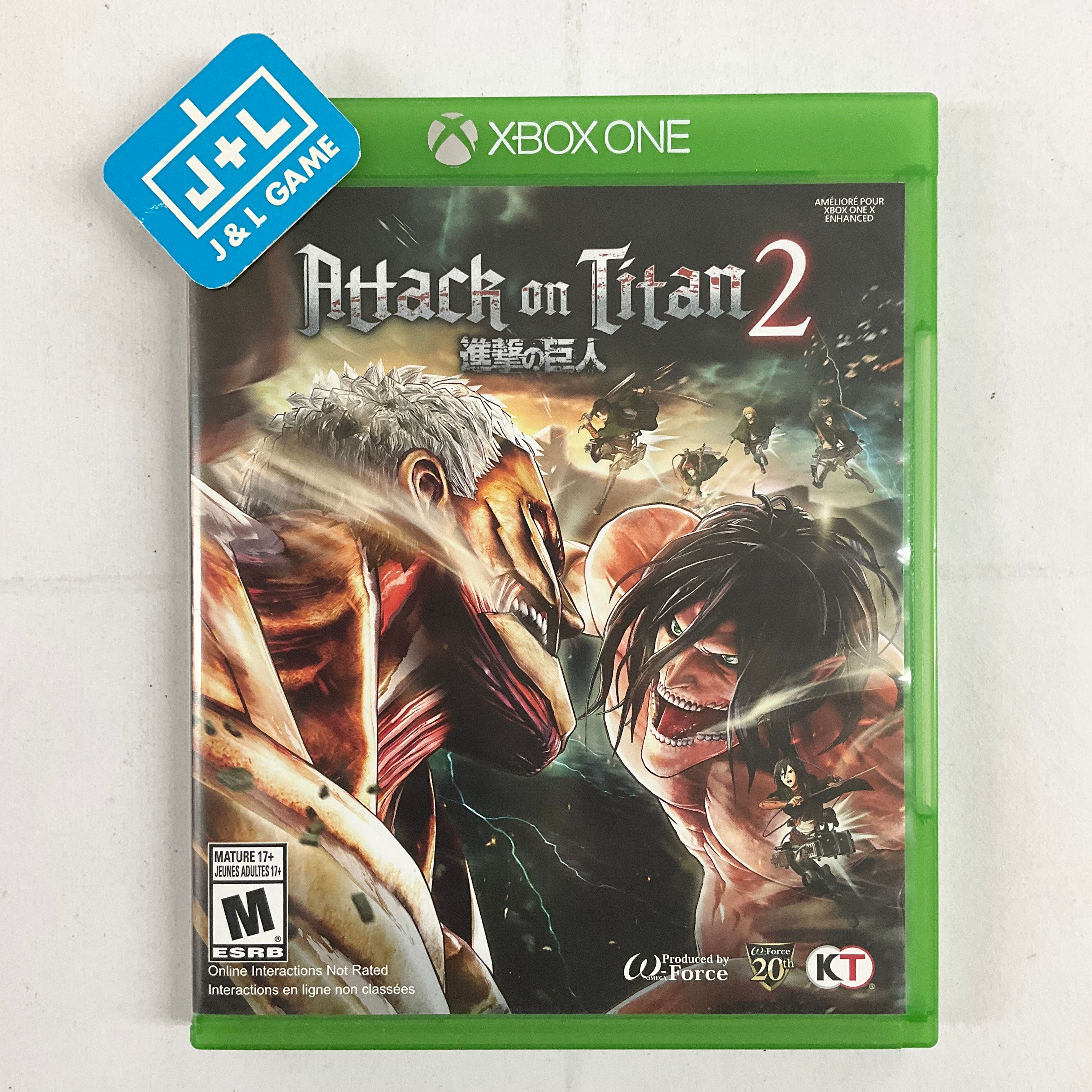 Attack on Titan 2 - (XB1) Xbox One [Pre-Owned] Video Games Koei Tecmo   