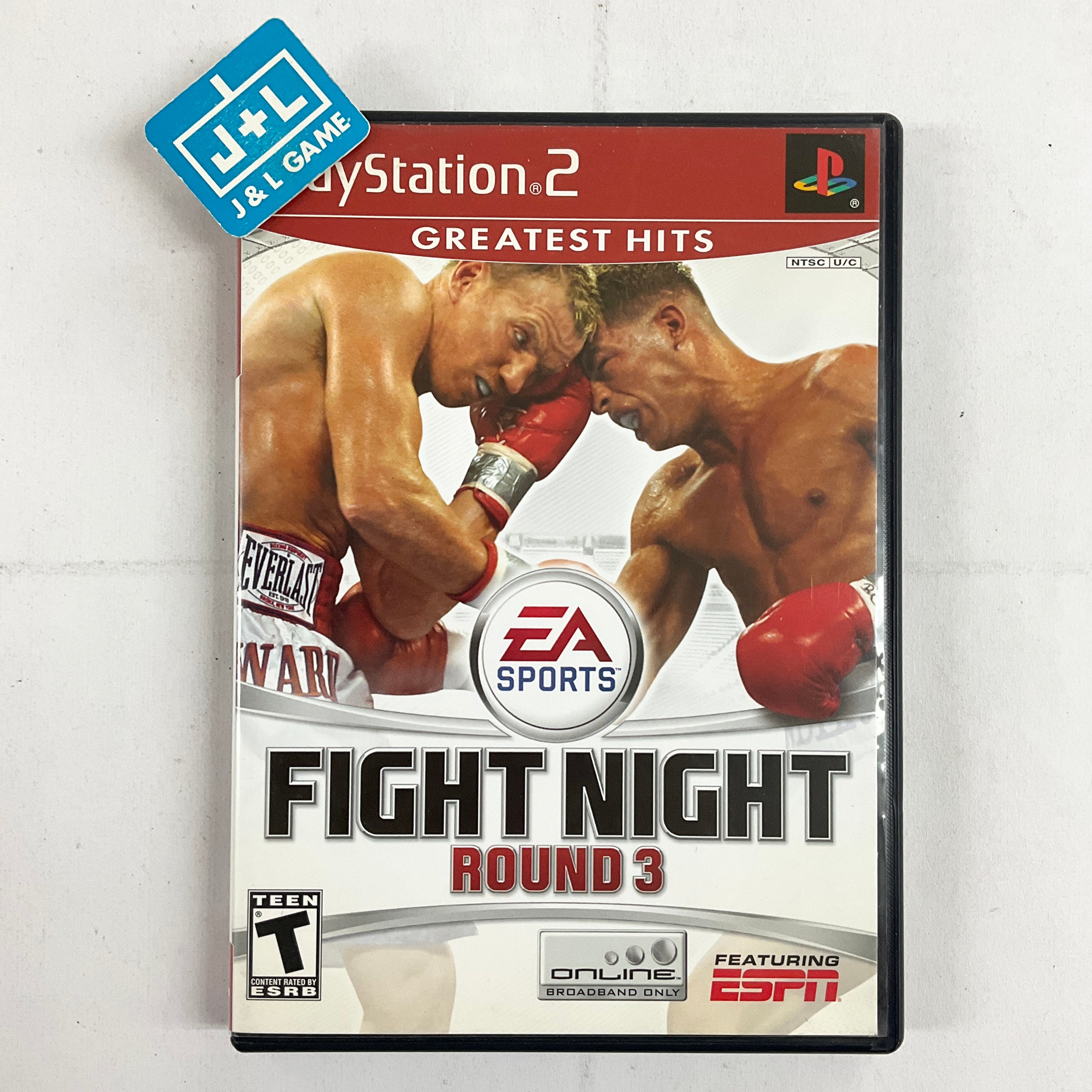 Fight Night Round 3 (Greatest Hits) - (PS2) PlayStation 2 [Pre-Owned] Video Games EA Sports   