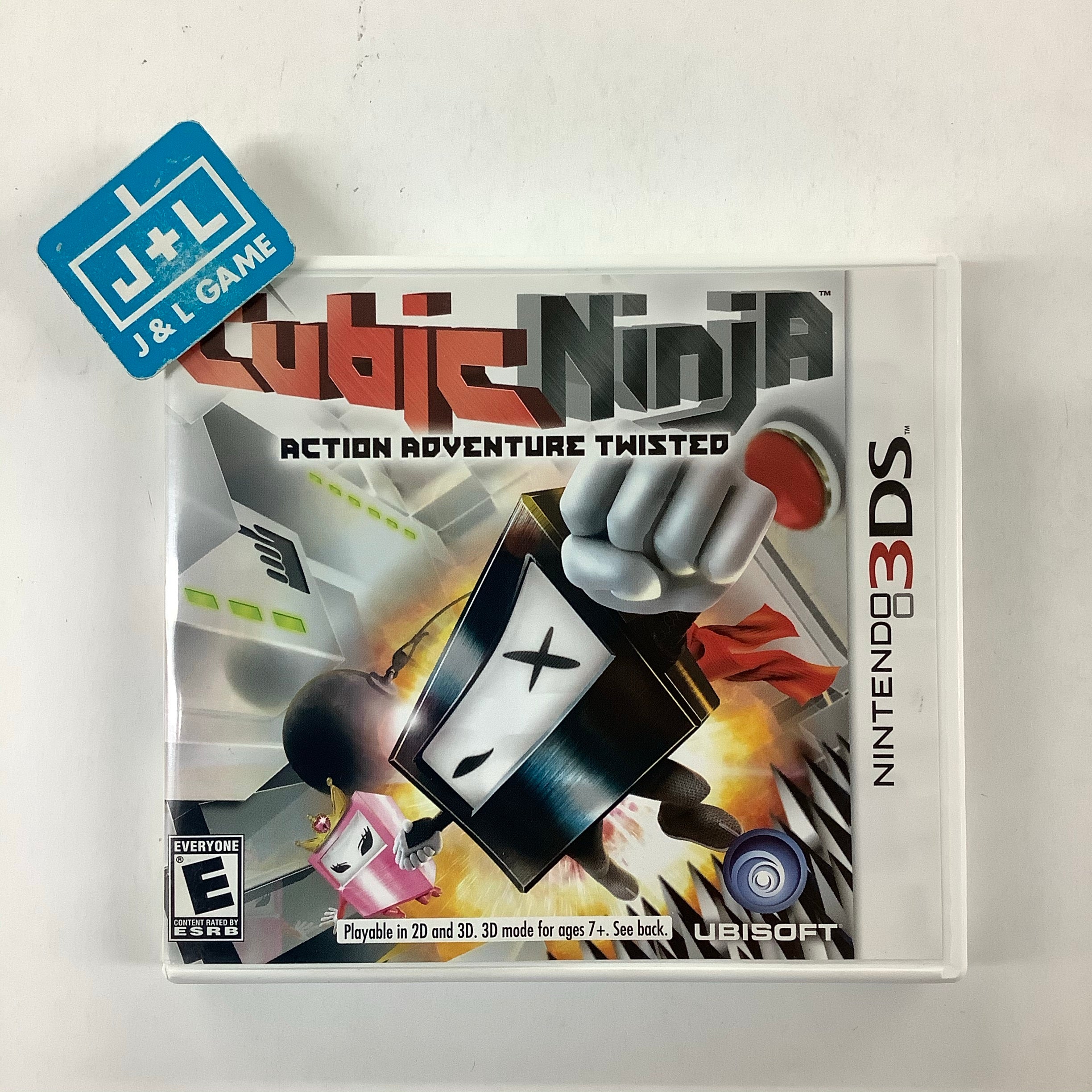 Cubic Ninja - Nintendo 3DS [Pre-Owned] Video Games Ubisoft   