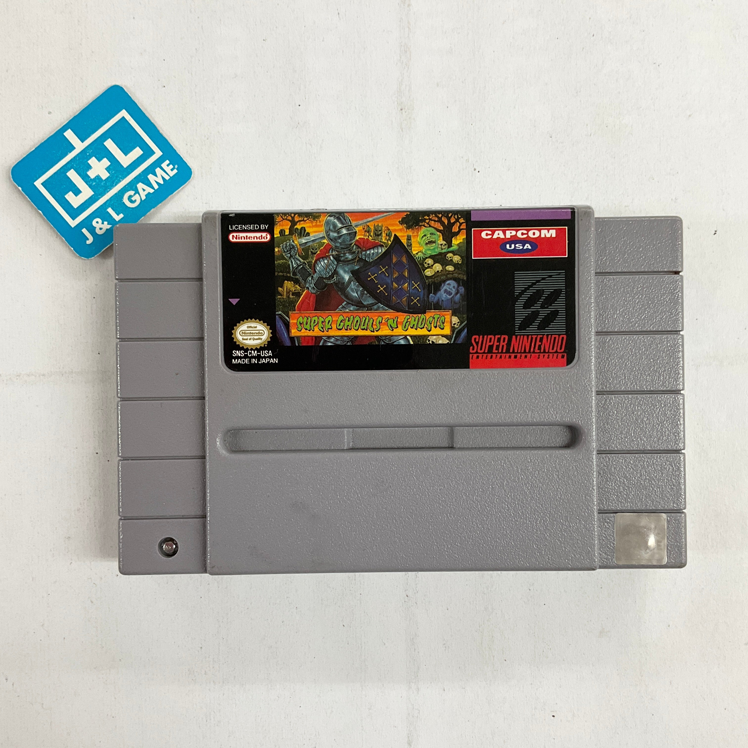 Super Ghouls 'n Ghosts - (SNES) Super Nintendo [Pre-Owned] Video Games Capcom   