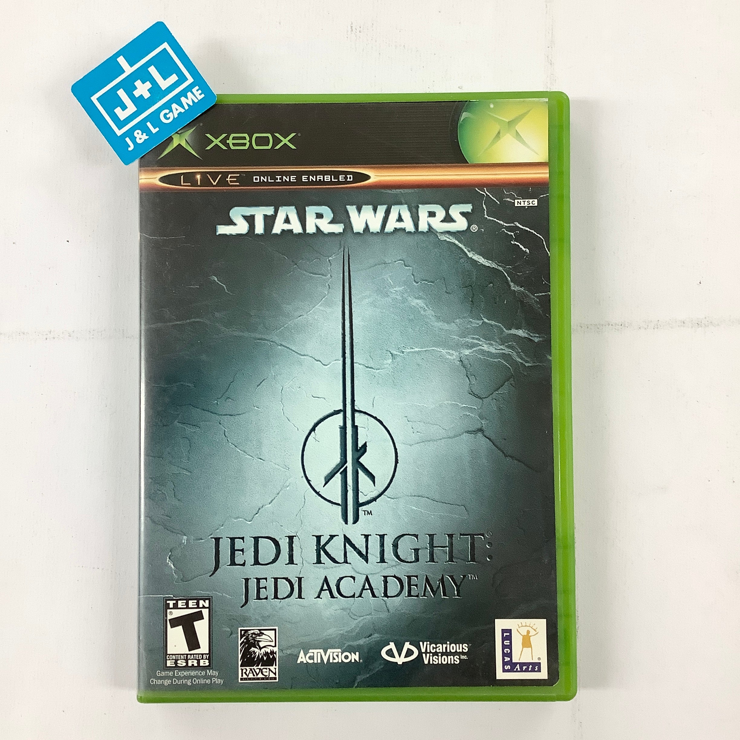 Star Wars Jedi Knight: Jedi Academy - Xbox [Pre-Owned] Video Games LucasArts   