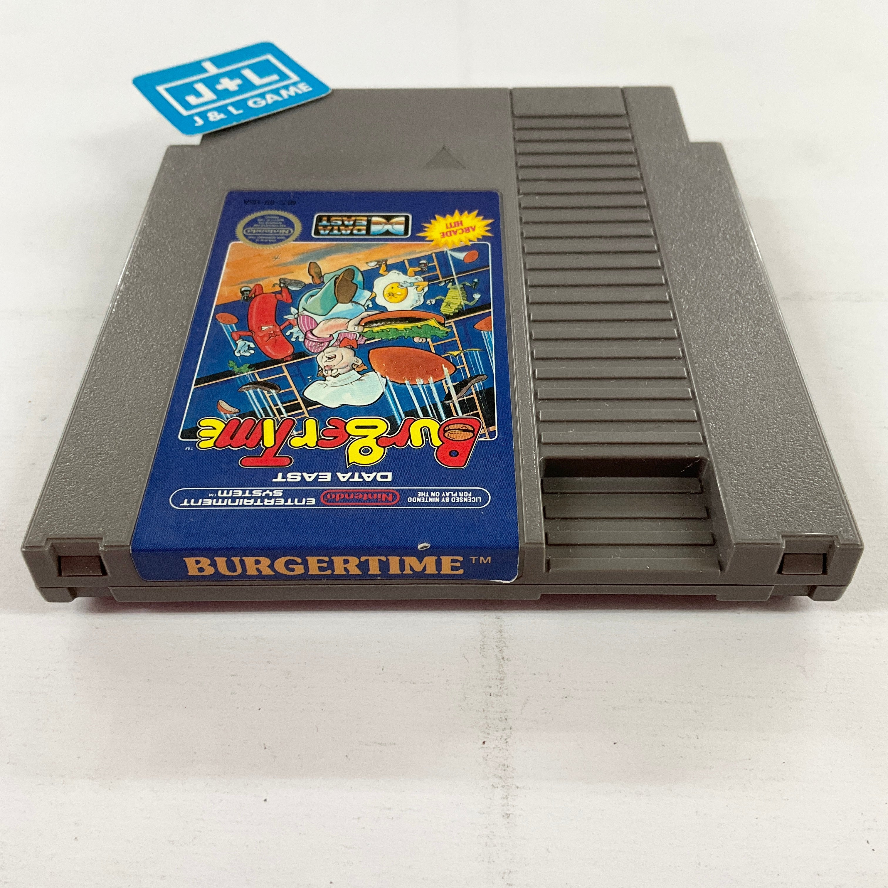 BurgerTime - (NES) Nintendo Entertainment System [Pre-Owned] Video Games Data East   