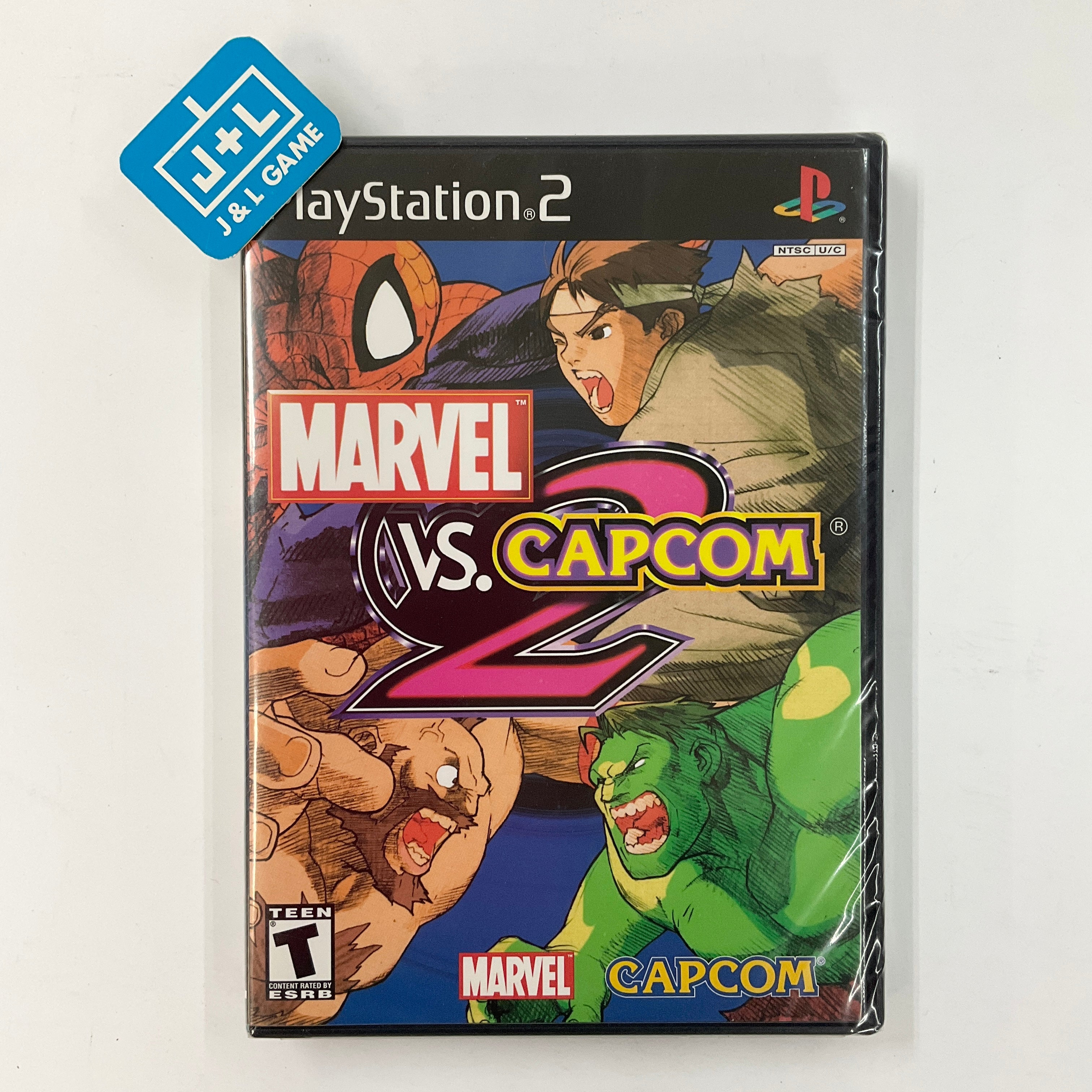 Marvel vs Capcom 2 - (PS2) PlayStation 2 Video Games Capcom   