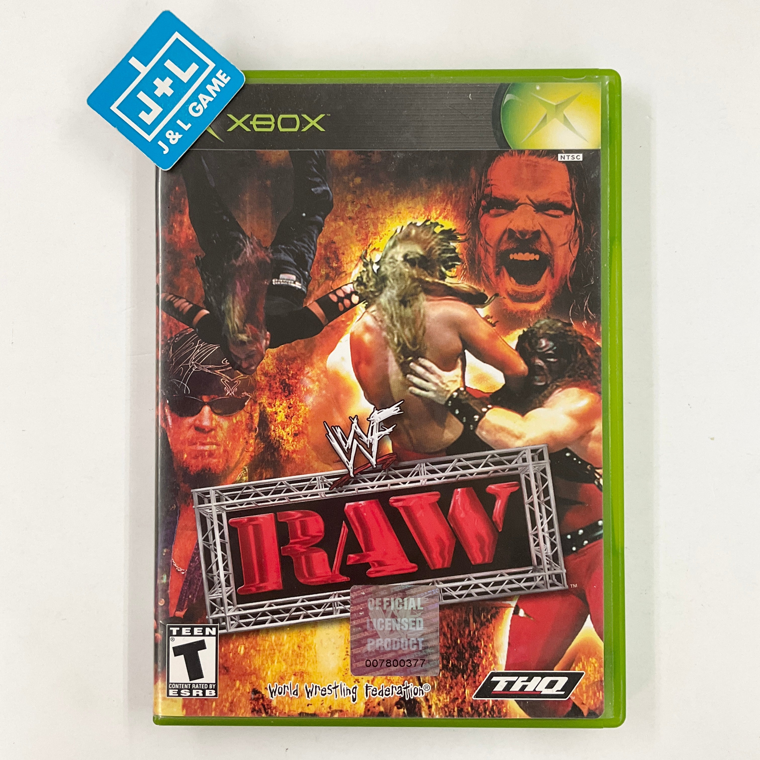 WWF Raw - (XB) XBox [Pre-Owned] Video Games THQ   