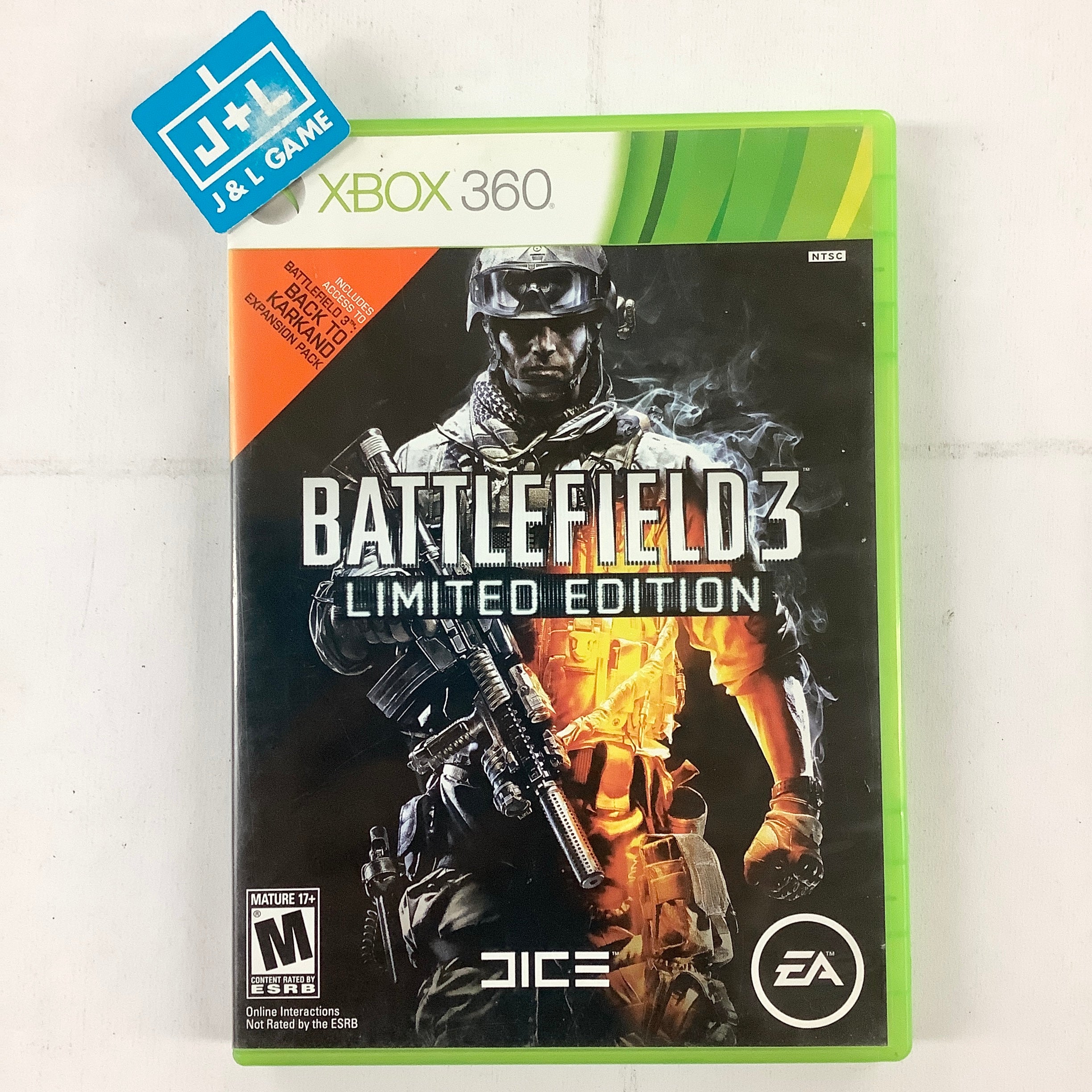 Battlefield 3 (Limited Edition) - Xbox 360 [Pre-Owned] Video Games Electronic Arts   