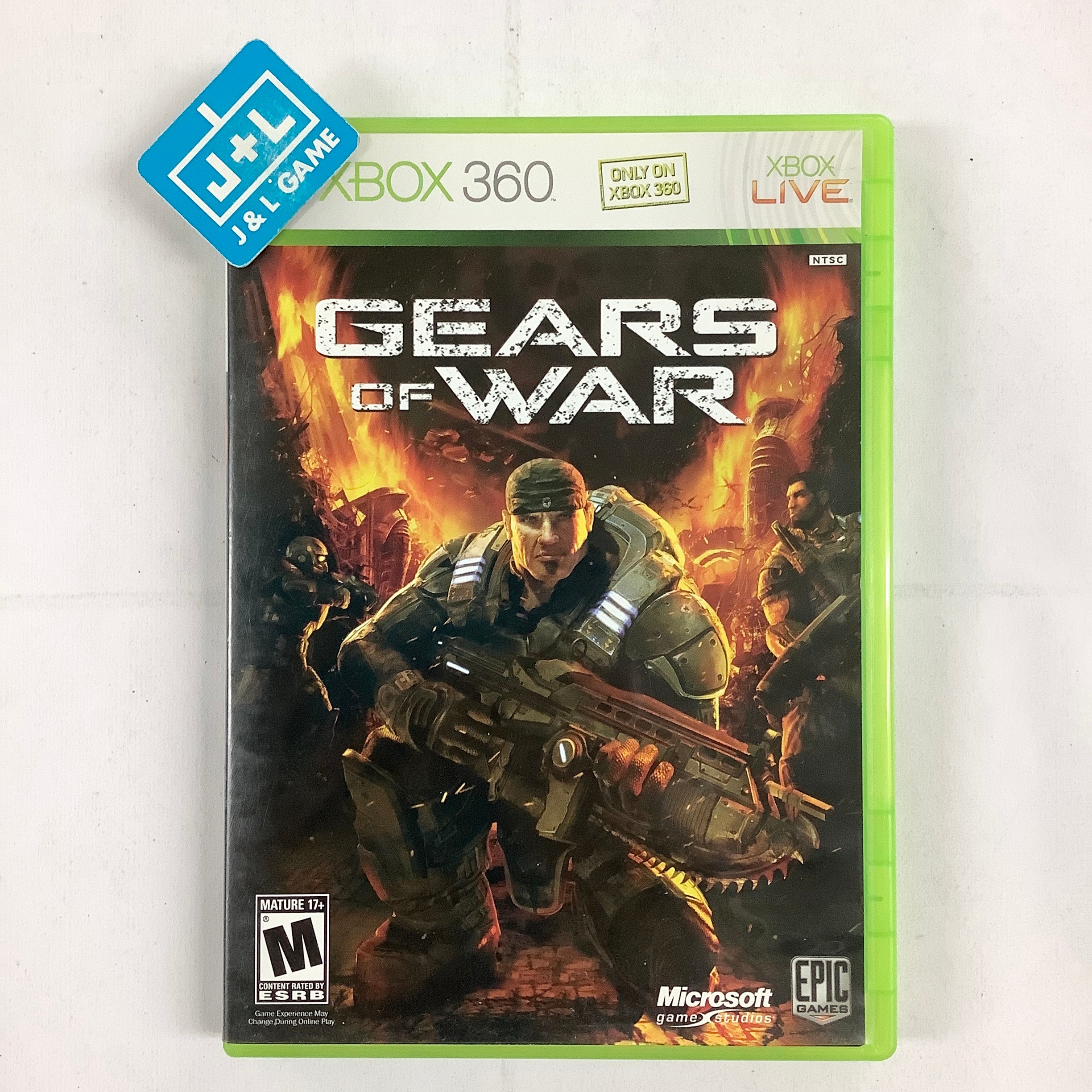 Gears of War - Xbox 360 [Pre-Owned] Video Games Microsoft Game Studios   