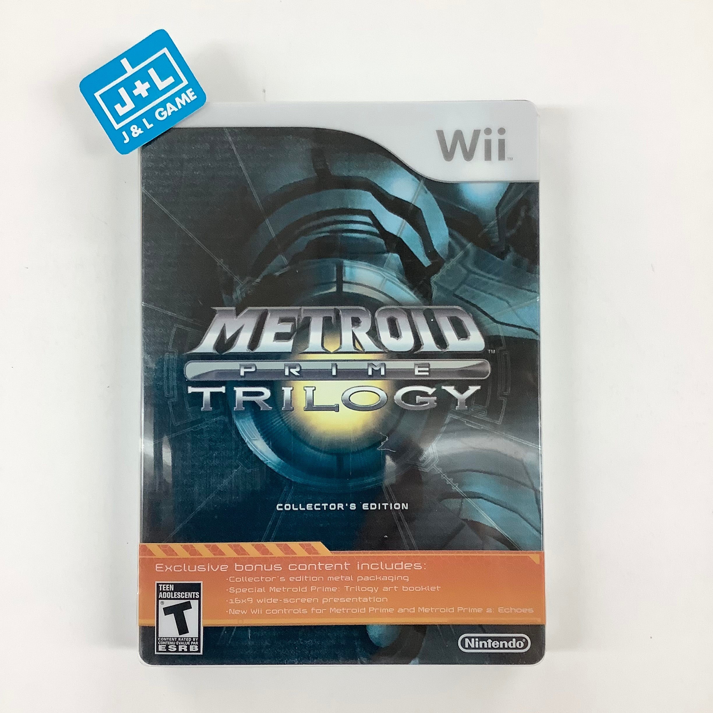 Metroid Prime Trilogy (Collector's Edition) - Nintendo Wii [Pre-Owned] Video Games Nintendo   