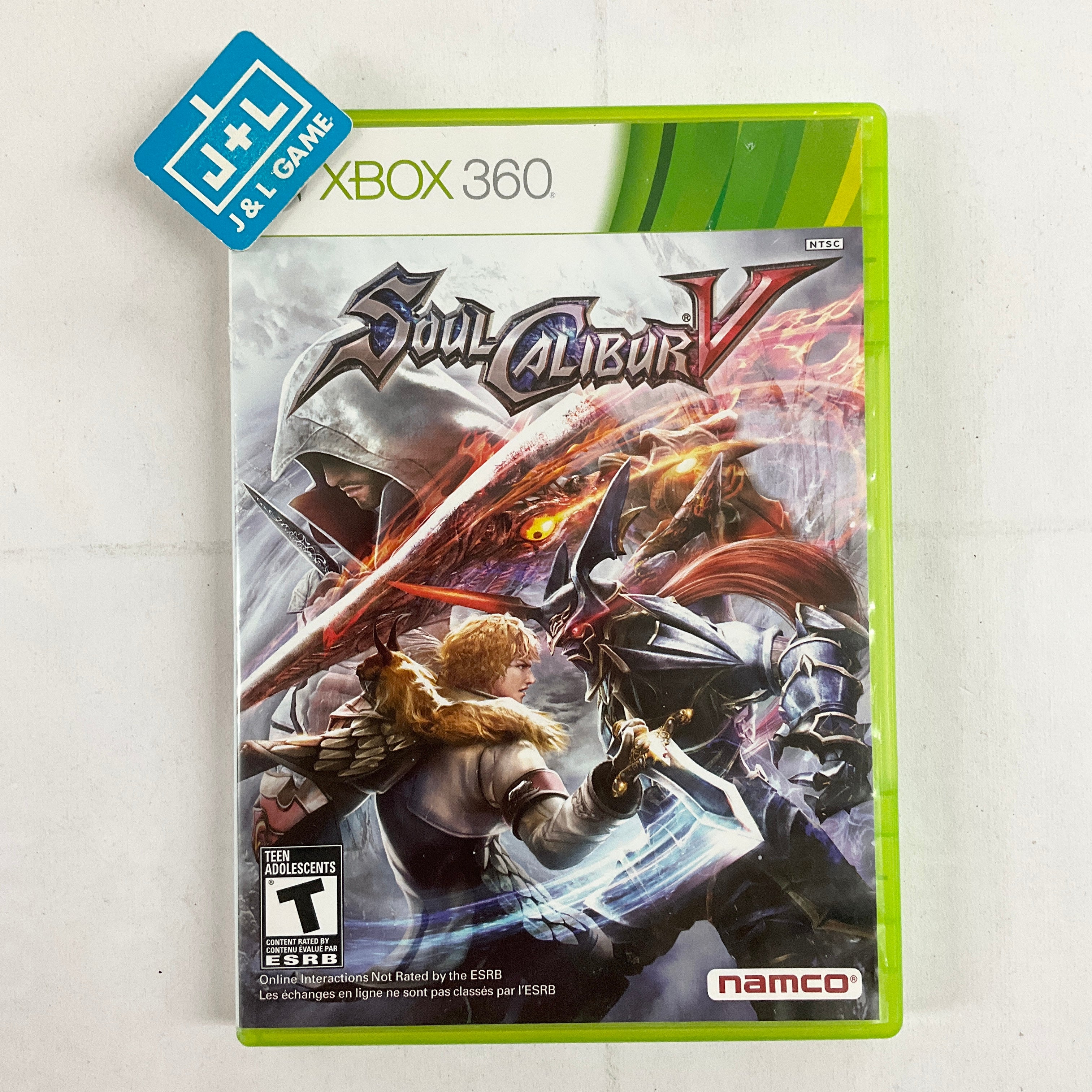 Soul Calibur V - Xbox 360 [Pre-Owned] Video Games BANDAI NAMCO Entertainment   