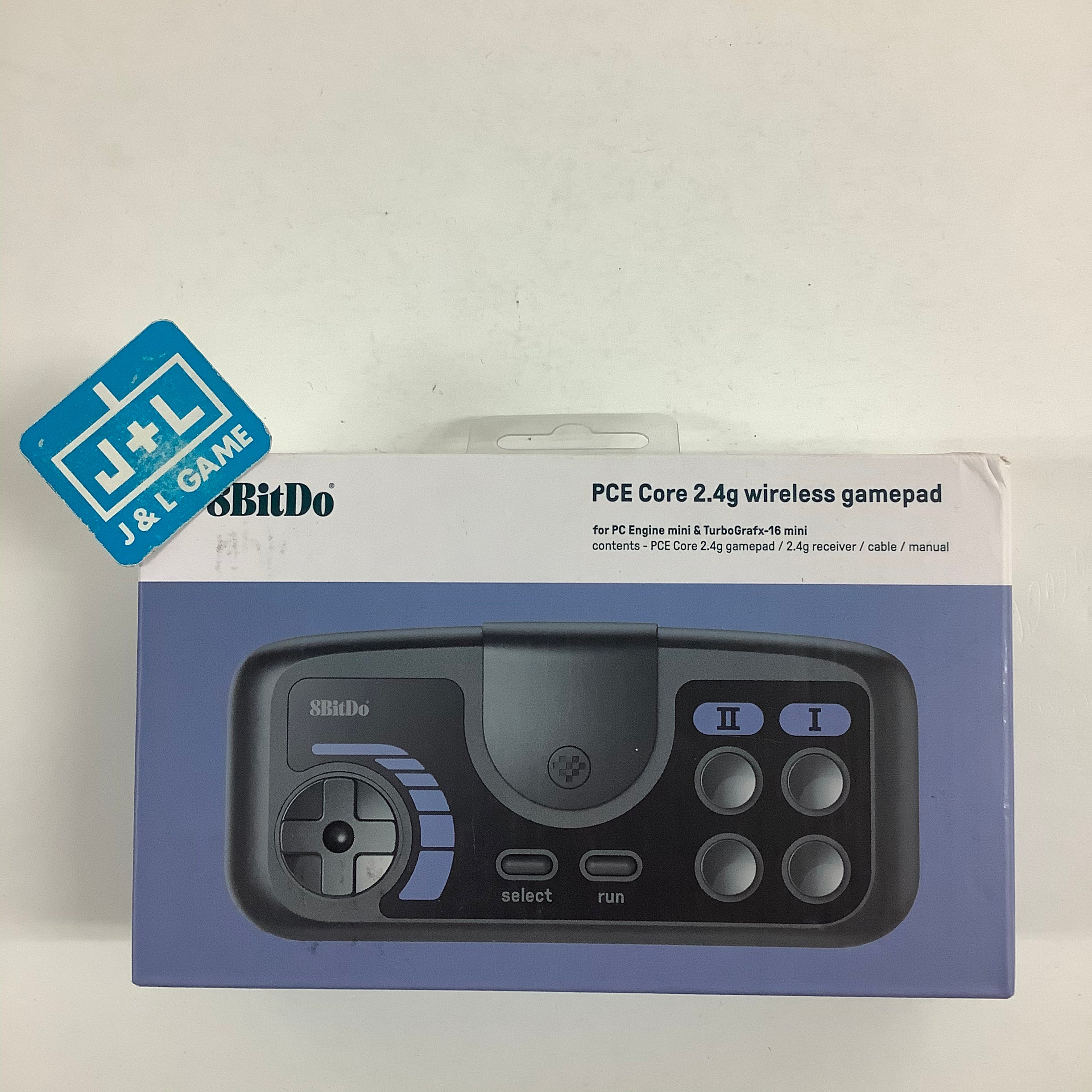 8Bitdo 2.4G Wireless Gamepad (PCE Core Edition) - (TG16) TurboGrafx 16 Mini & (PCE) PC Engine Mini Accessories 8Bitdo   