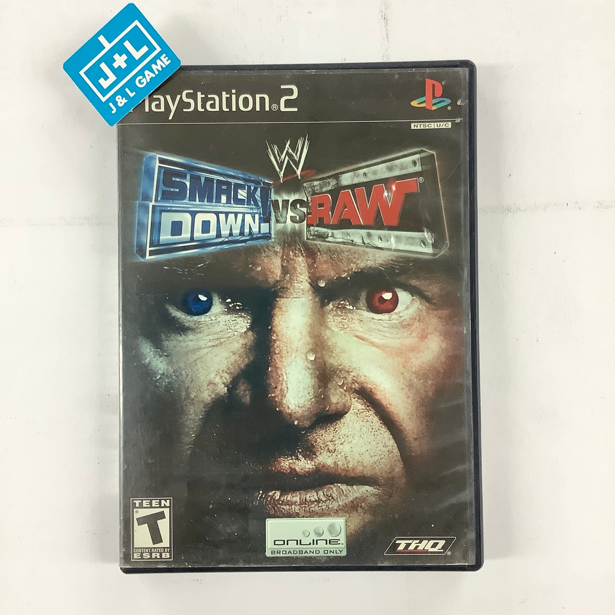 WWE SmackDown! vs. Raw - (PS2) PlayStation 2 [Pre-Owned] Video Games THQ   