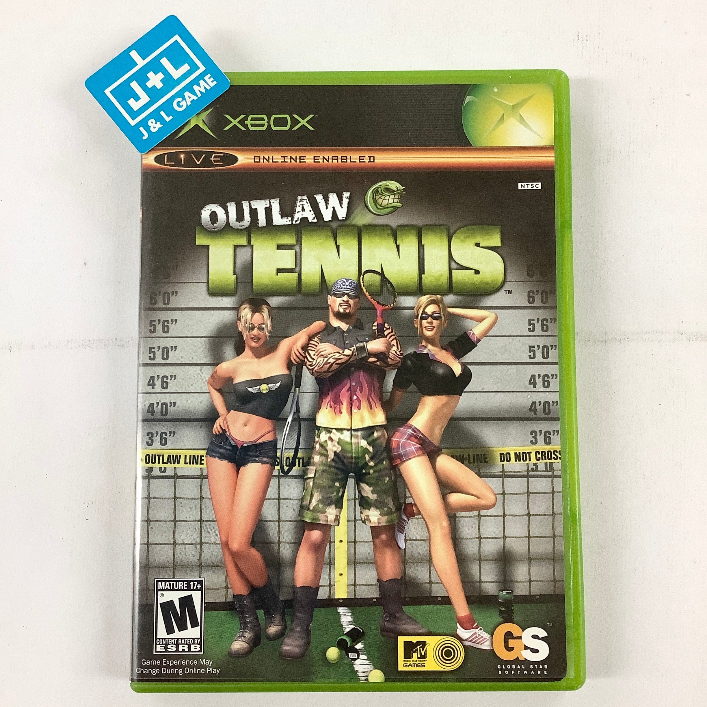 Outlaw Tennis - (XB) Xbox [Pre-Owned] Video Games Global Star Software   